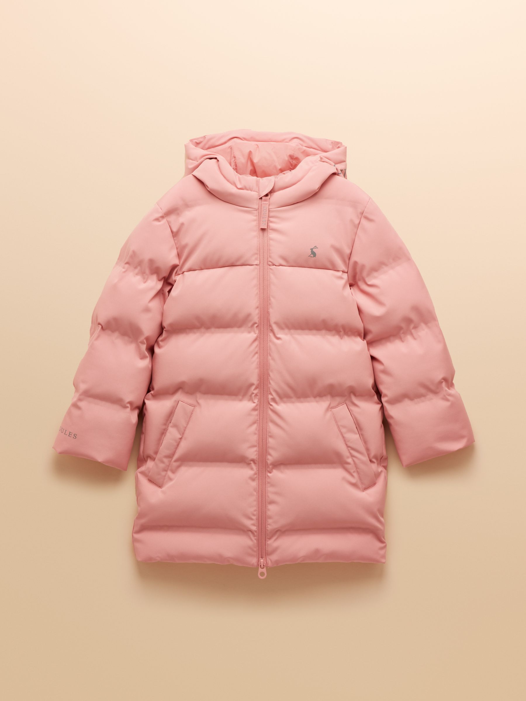 Girls' Padwell Pink Waterproof Padded Coat - Image 4 of 9