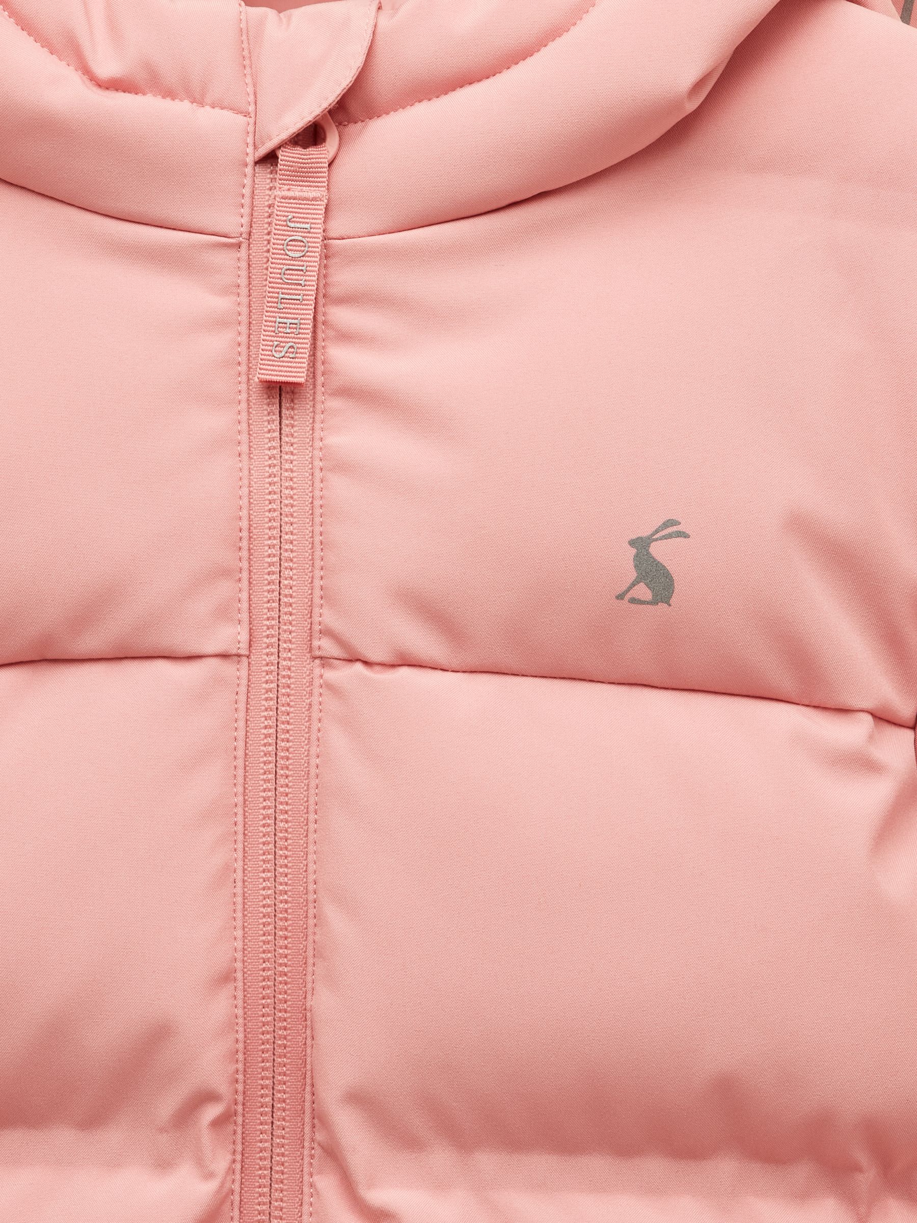 Girls' Padwell Pink Waterproof Padded Coat - Image 6 of 9