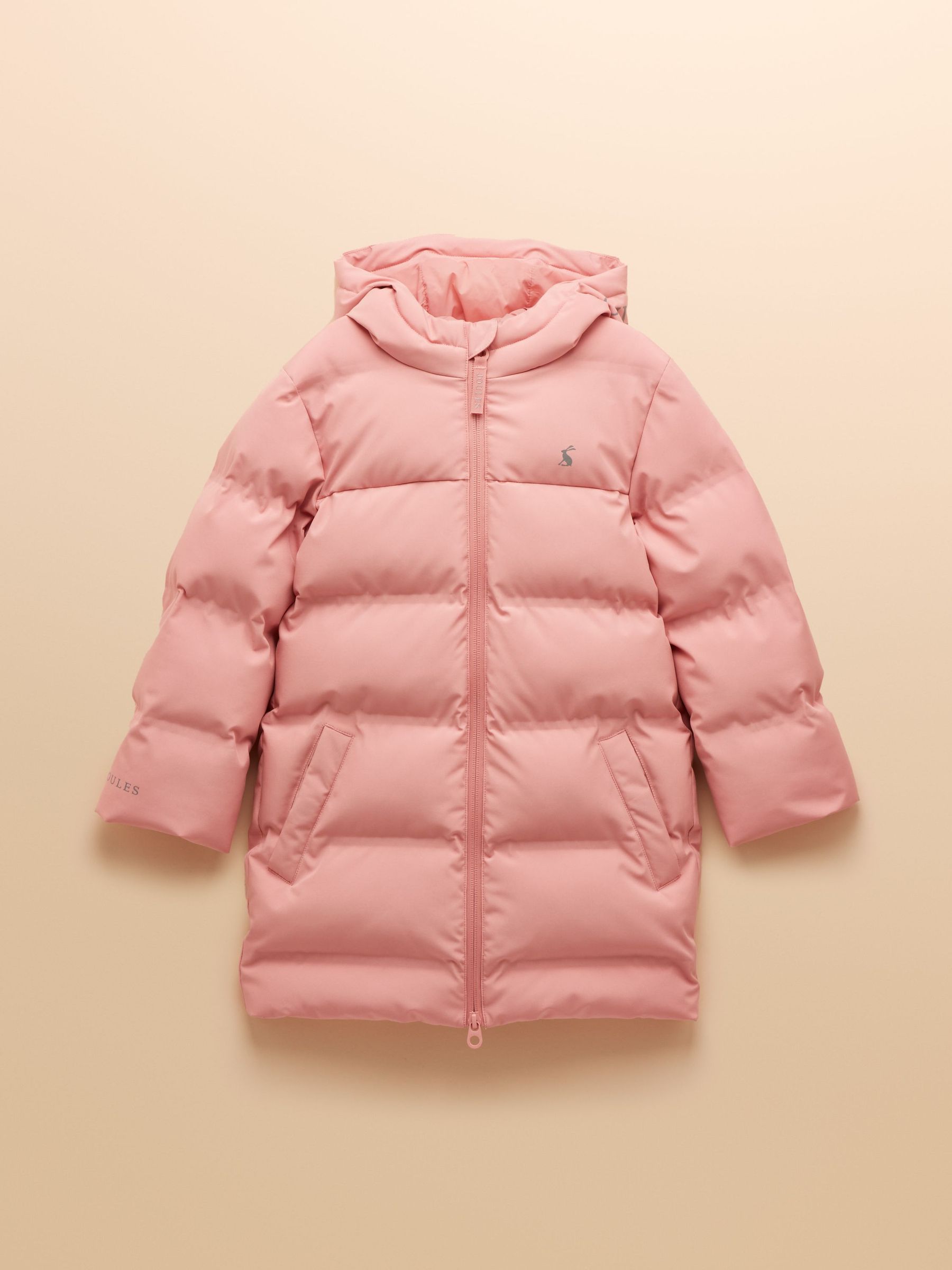 Girls' Padwell Pink Waterproof Padded Coat - Image 7 of 7