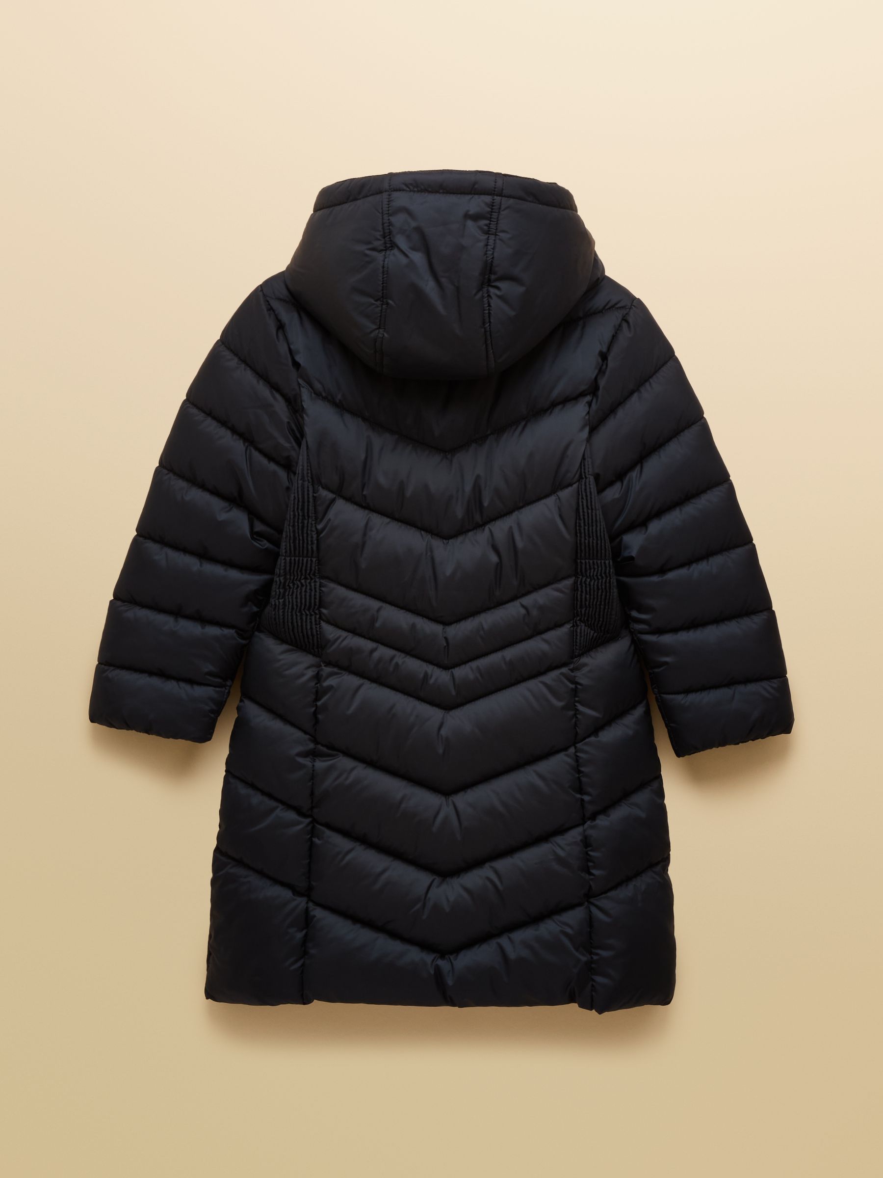 Girls' Pembury Navy Blue Showerproof Padded Coat - Image 5 of 7