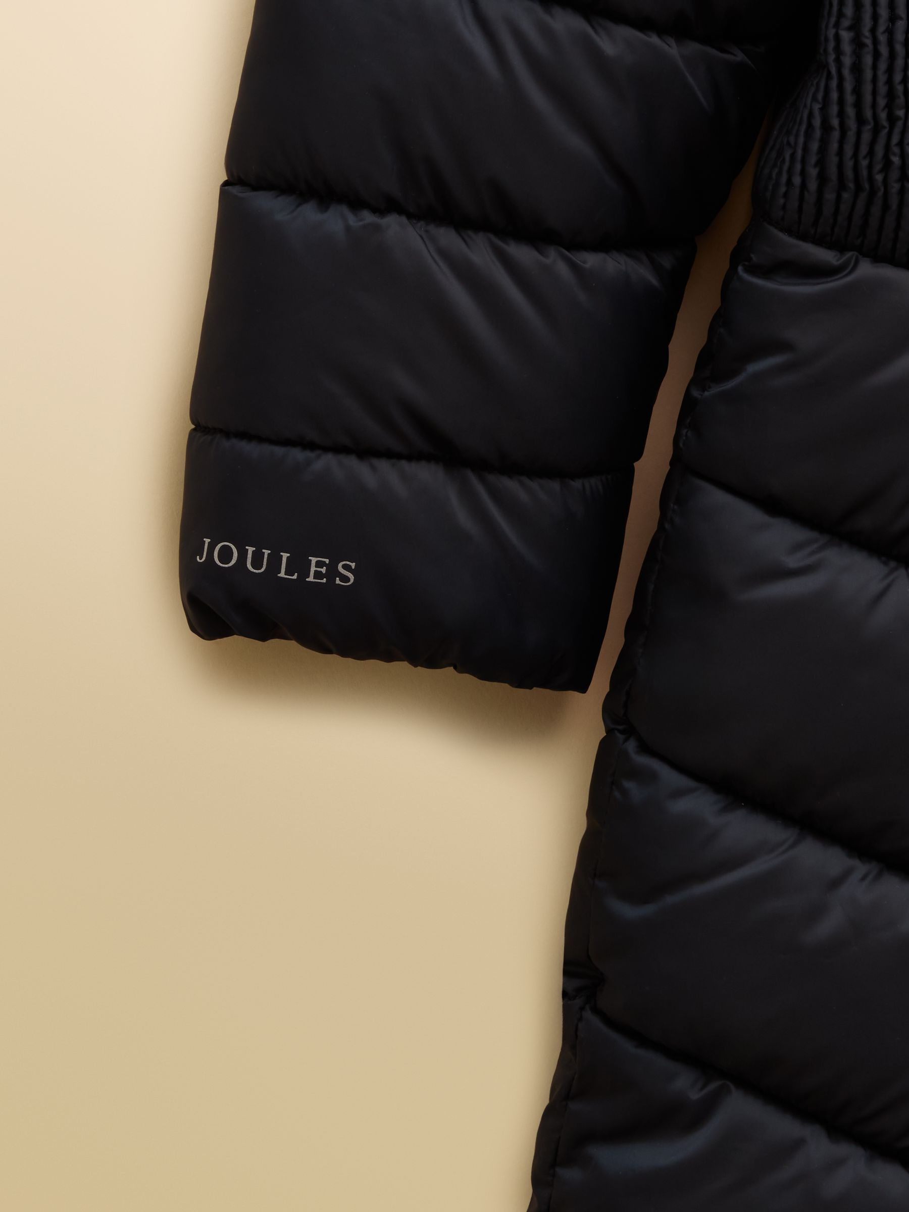 Girls' Pembury Navy Blue Showerproof Padded Coat - Image 6 of 7