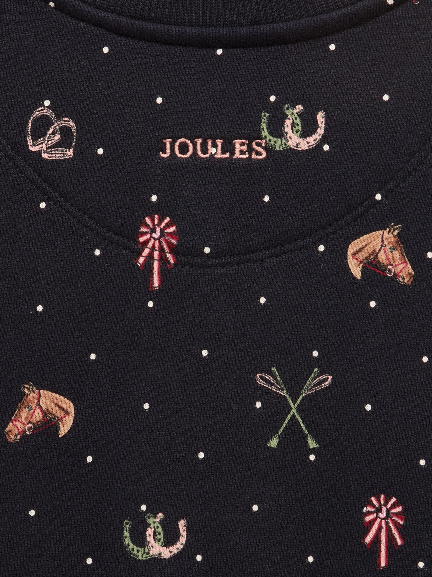 Girls' Emma Navy Long Sleeve Sweater Dress - Image 4 of 4