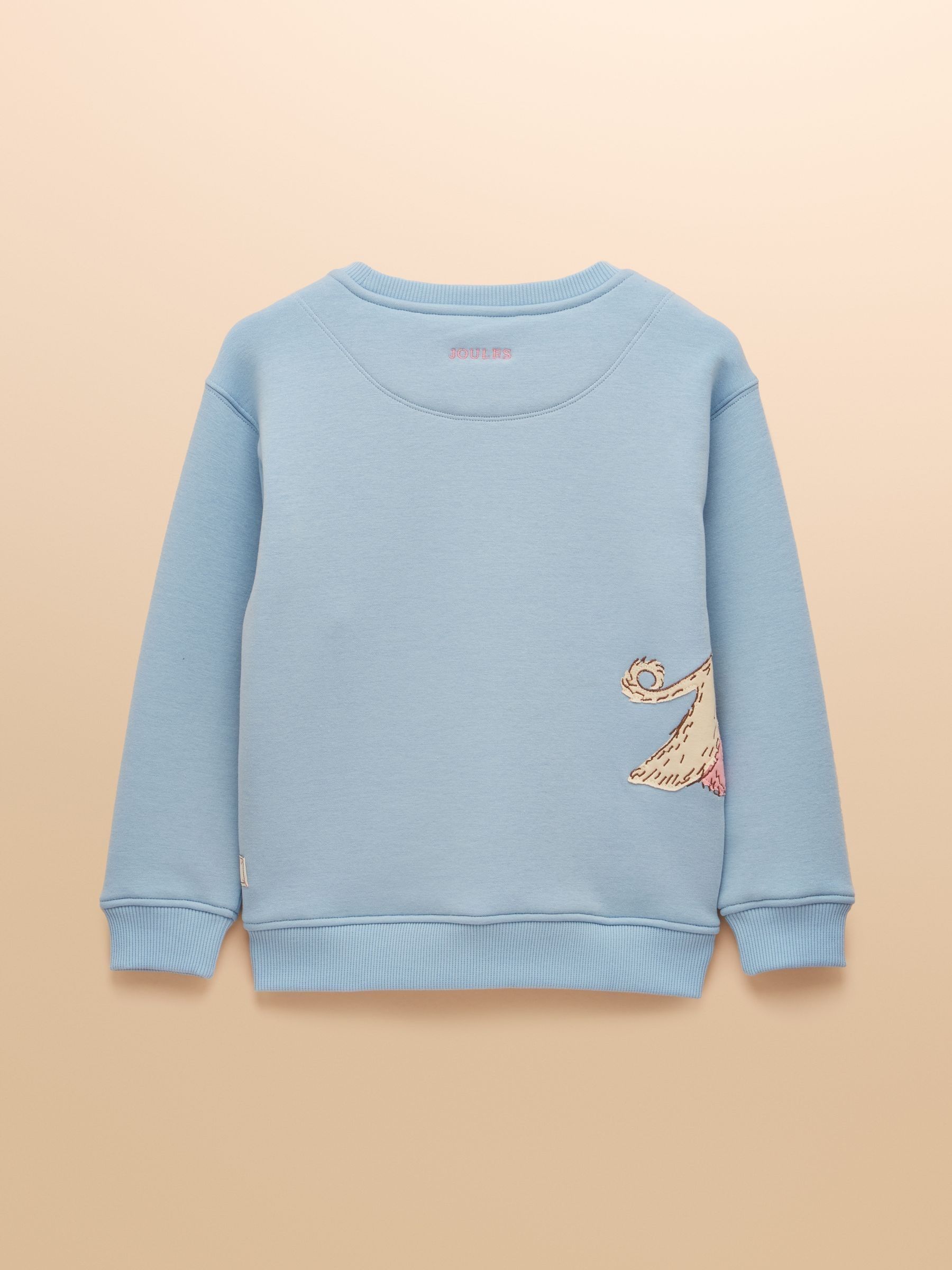 Kids' Mackenzie Blue Dog Sweatshirt With Faux Faur Lining - Image 2 of 5 Kids' Mackenzie Blue Dog Sweatshirt With Faux Faur Lining - Image 2 of 5