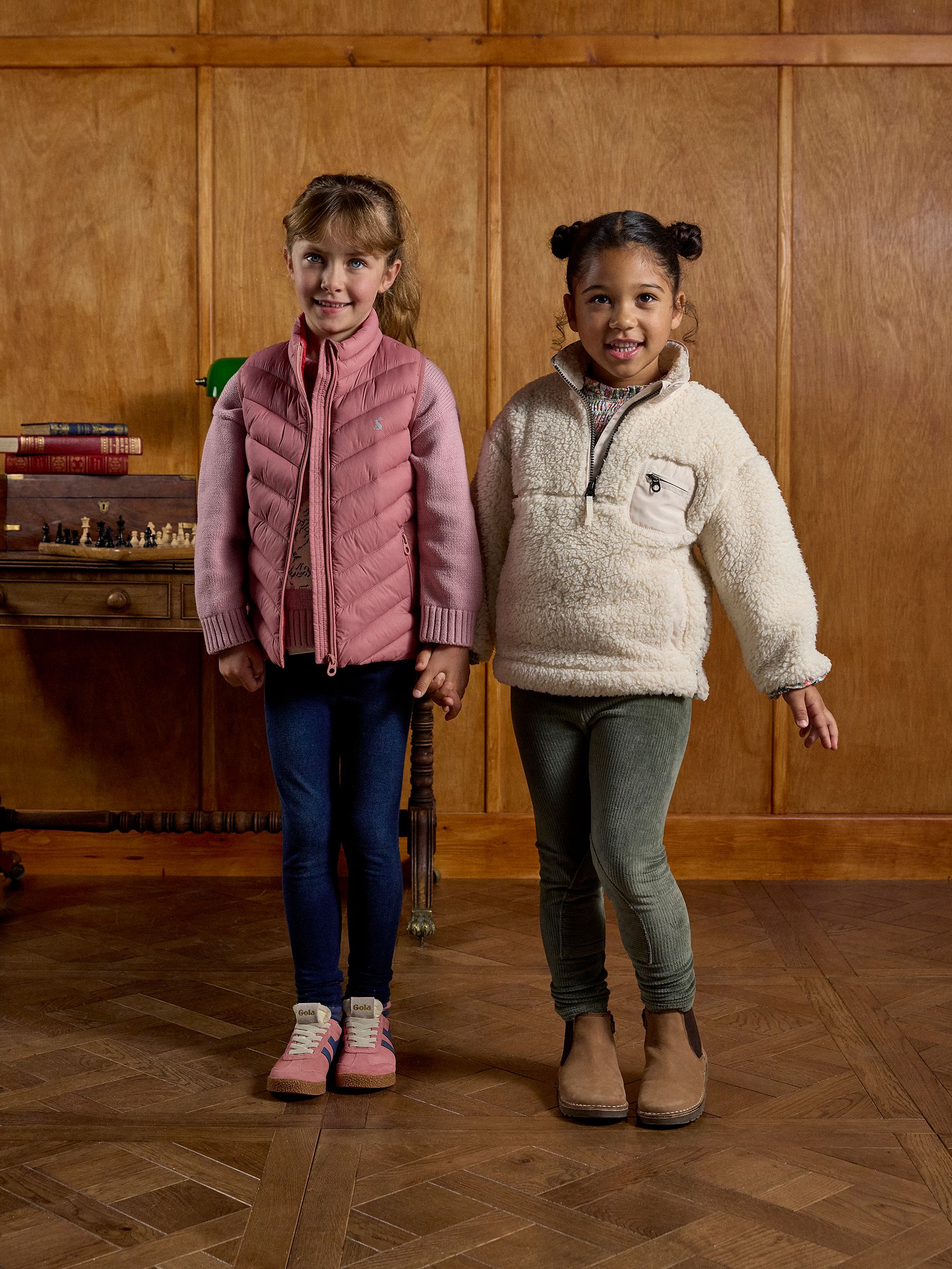 Girls' Tilly Cream Quarter Zip Fleece - Image 3 of 7
