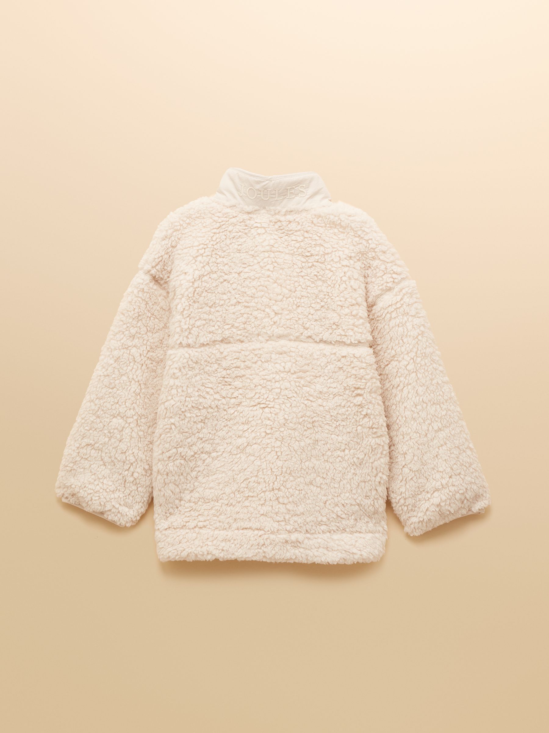 Girls' Tilly Cream Quarter Zip Fleece - Image 5 of 7