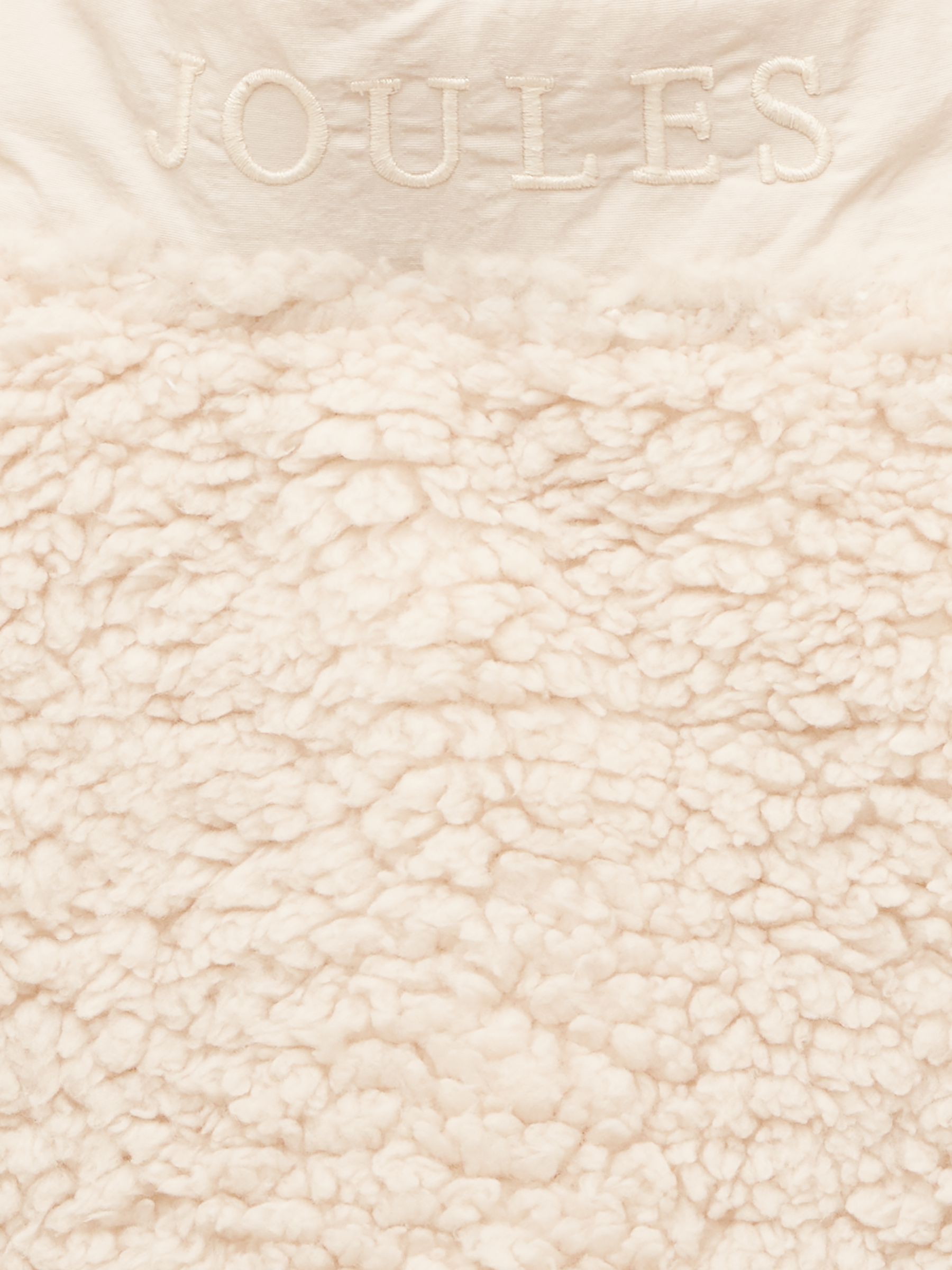 Girls' Tilly Cream Quarter Zip Fleece - Image 6 of 7