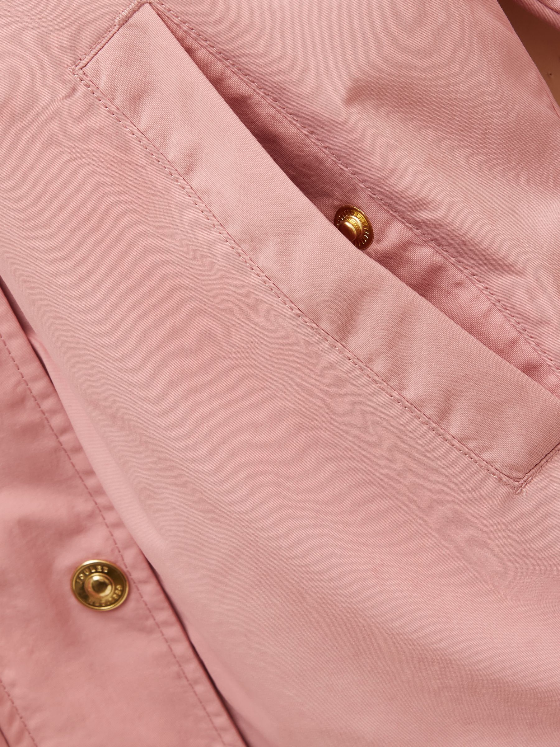 Girls' Meadow Pink Longline Showerproof Coat - Image 4 of 6