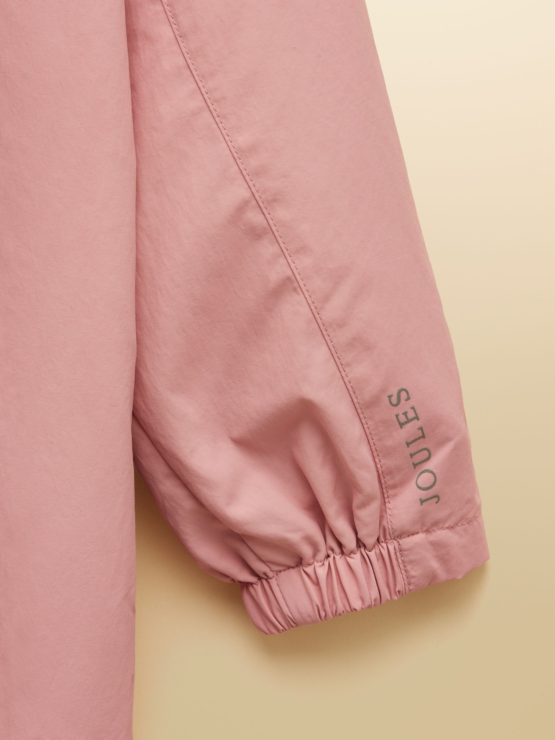 Girls' Meadow Pink Longline Showerproof Coat - Image 5 of 6