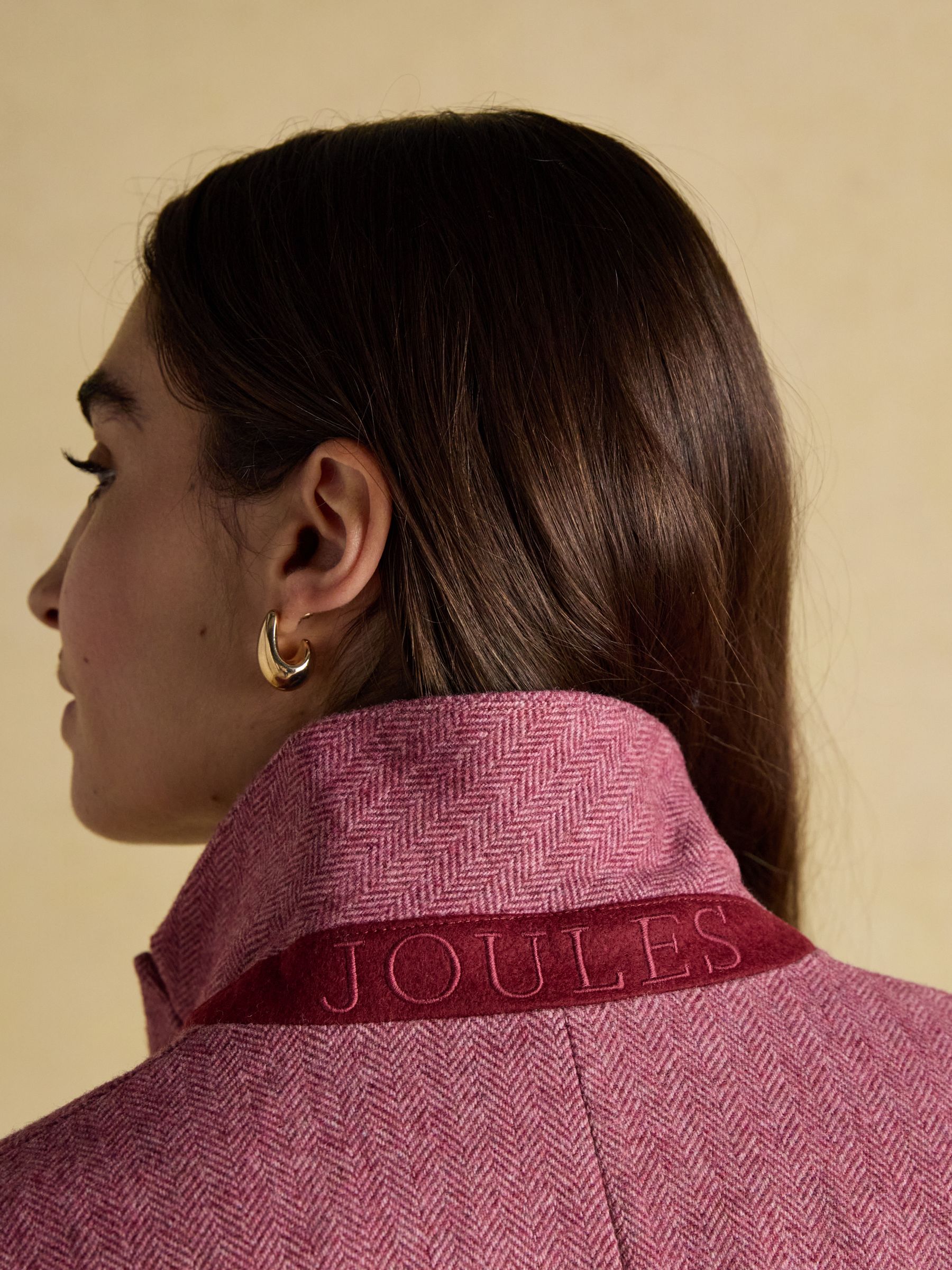 Aspley Pink Wool-Rich Tweed Blazer - Image 7 of 8