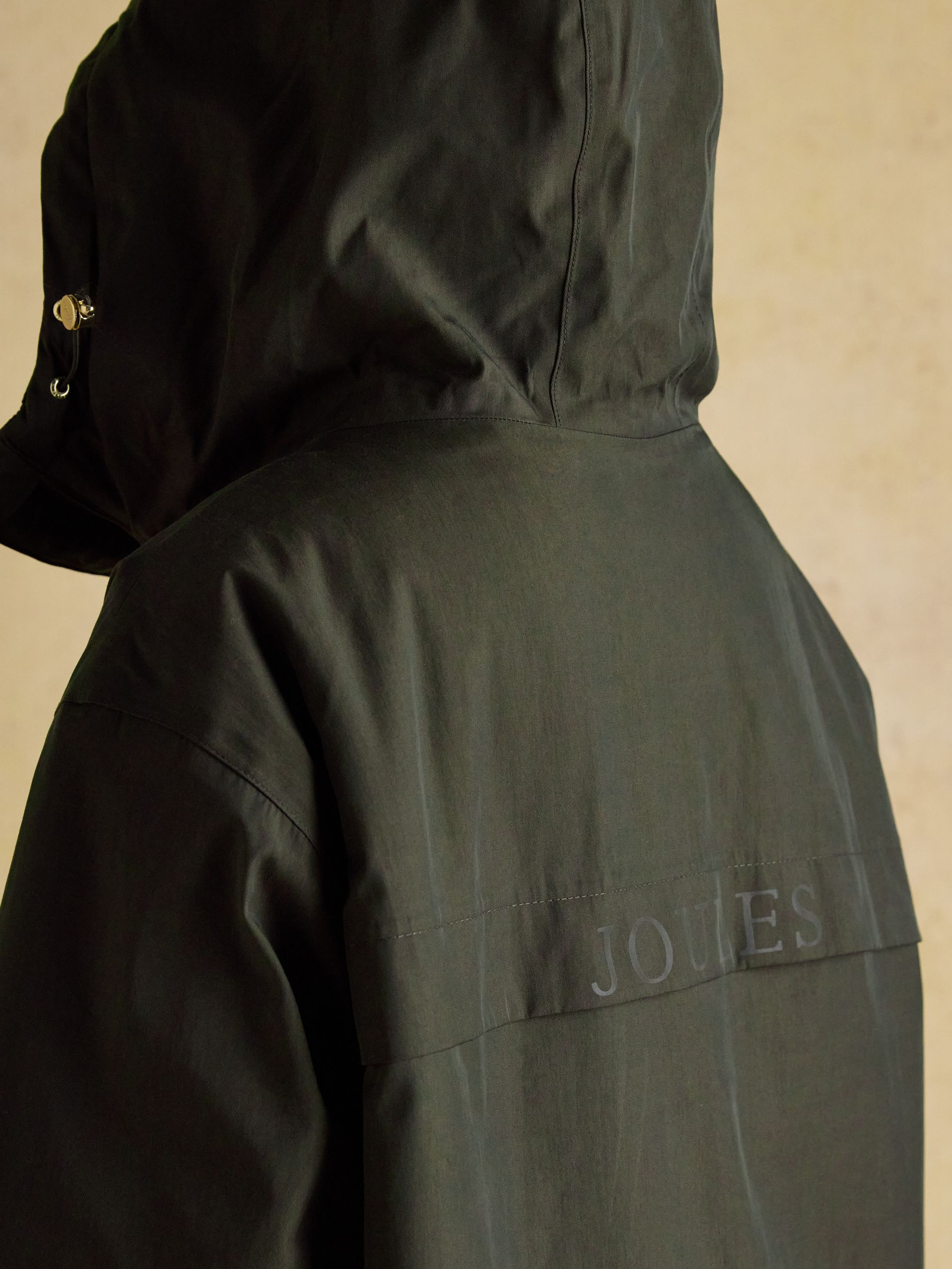 Coverall Green Oversized Fleece Lined Waterproof Coat - Image 11 of 13