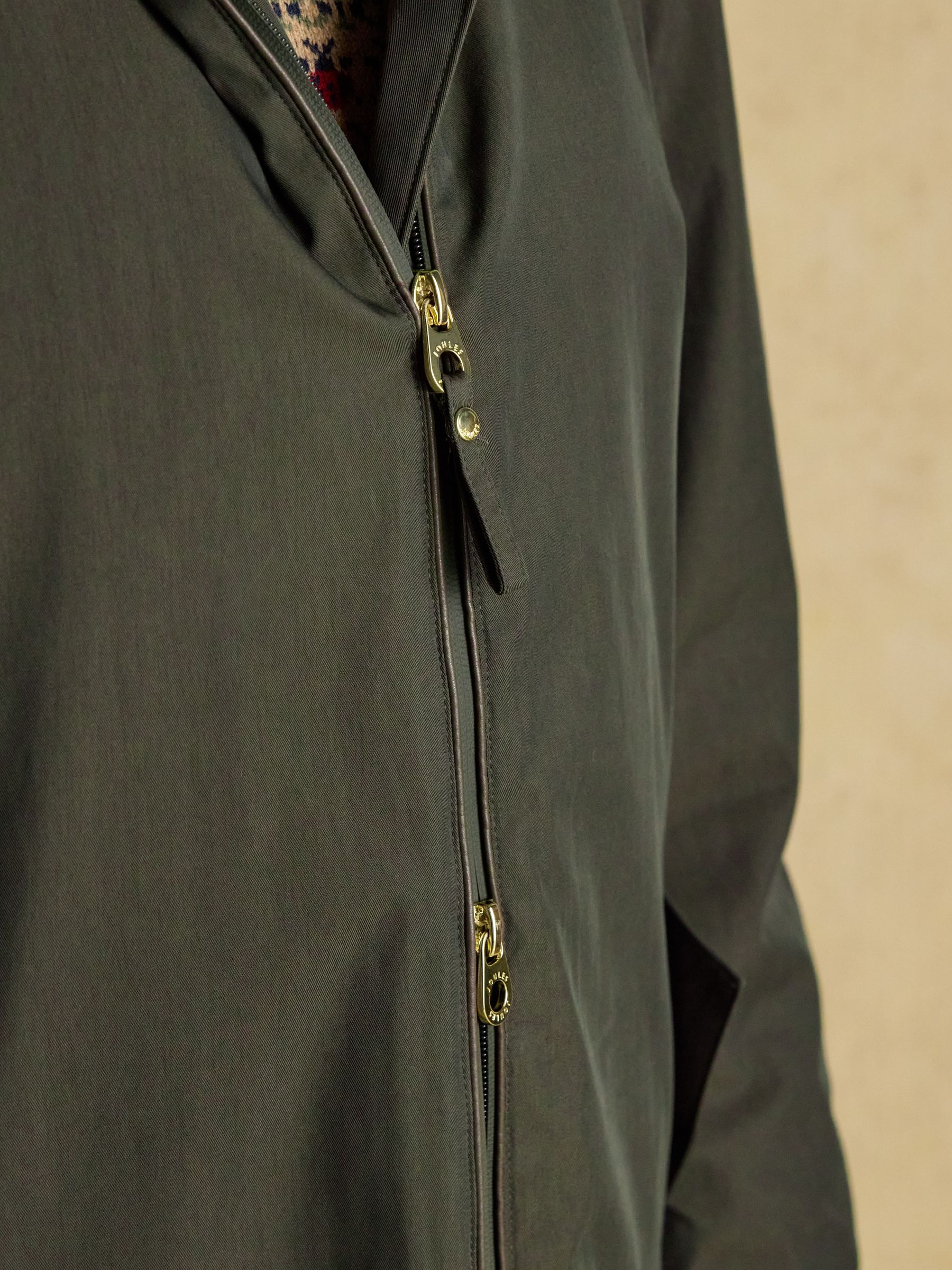 Coverall Green Oversized Fleece Lined Waterproof Coat - Image 6 of 13