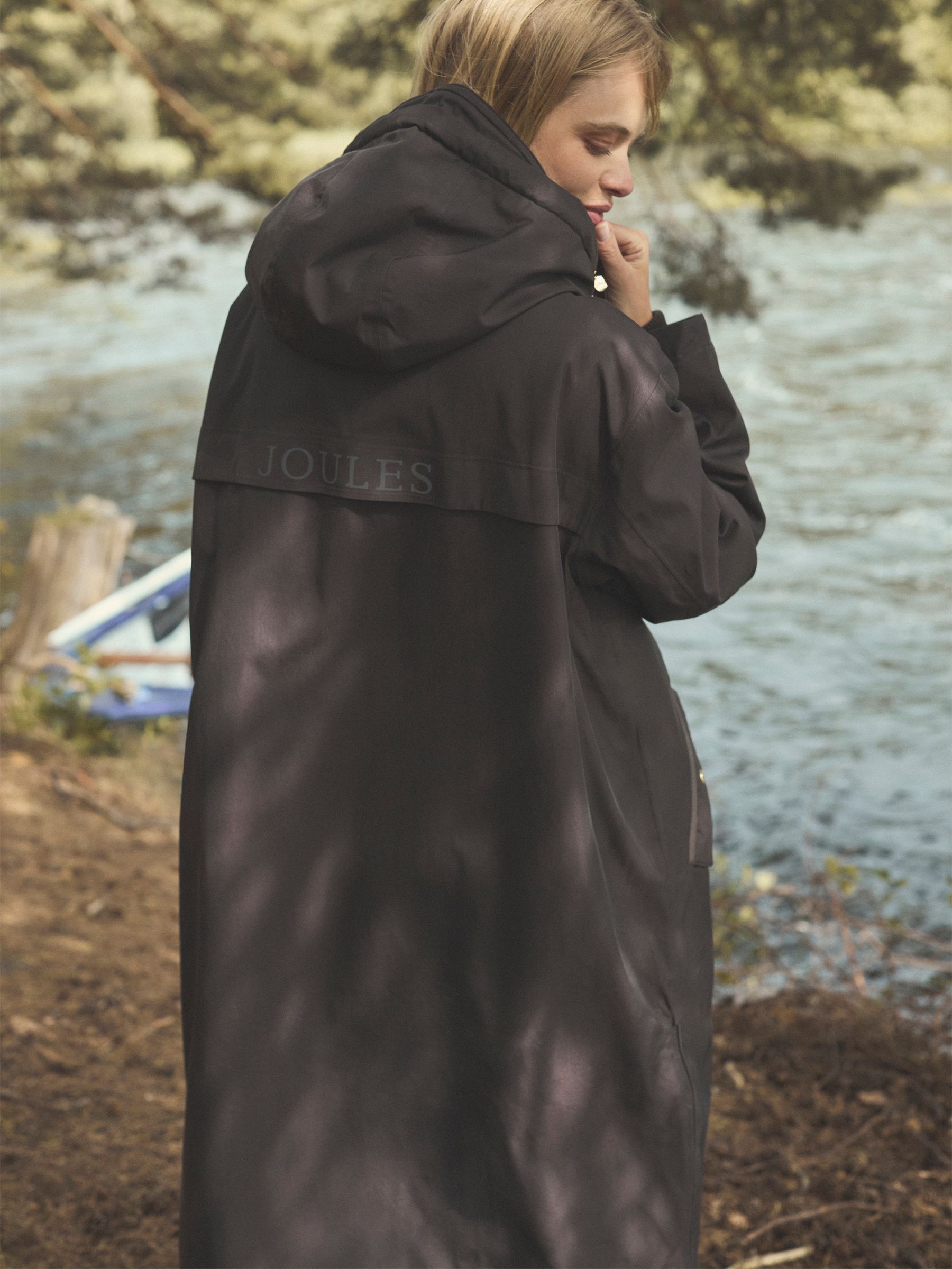 Coverall Brown Oversized Fleece Lined Waterproof Coat - Image 6 of 17