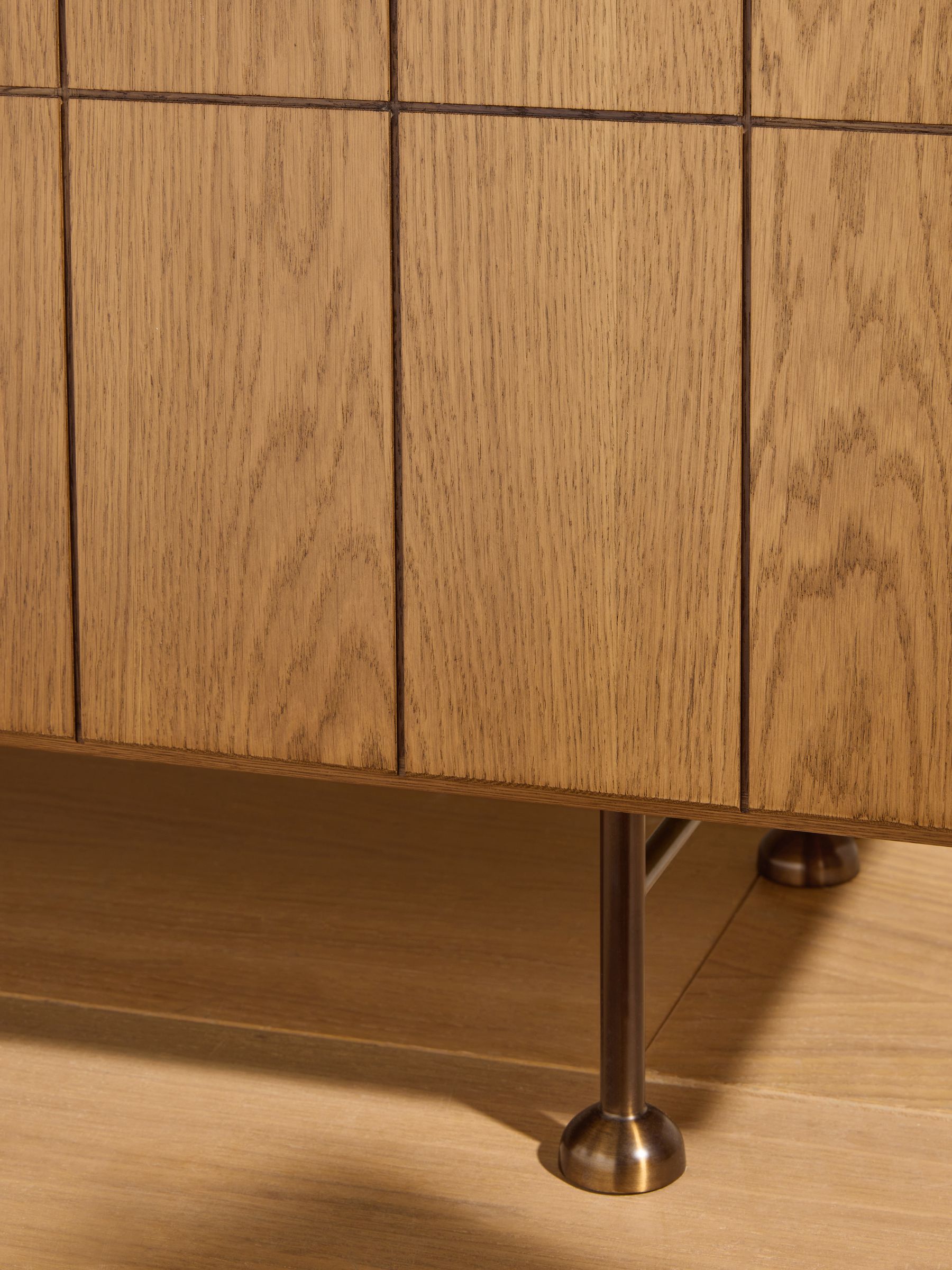 Corin Large Sideboard in Oak - Image 2 of 6