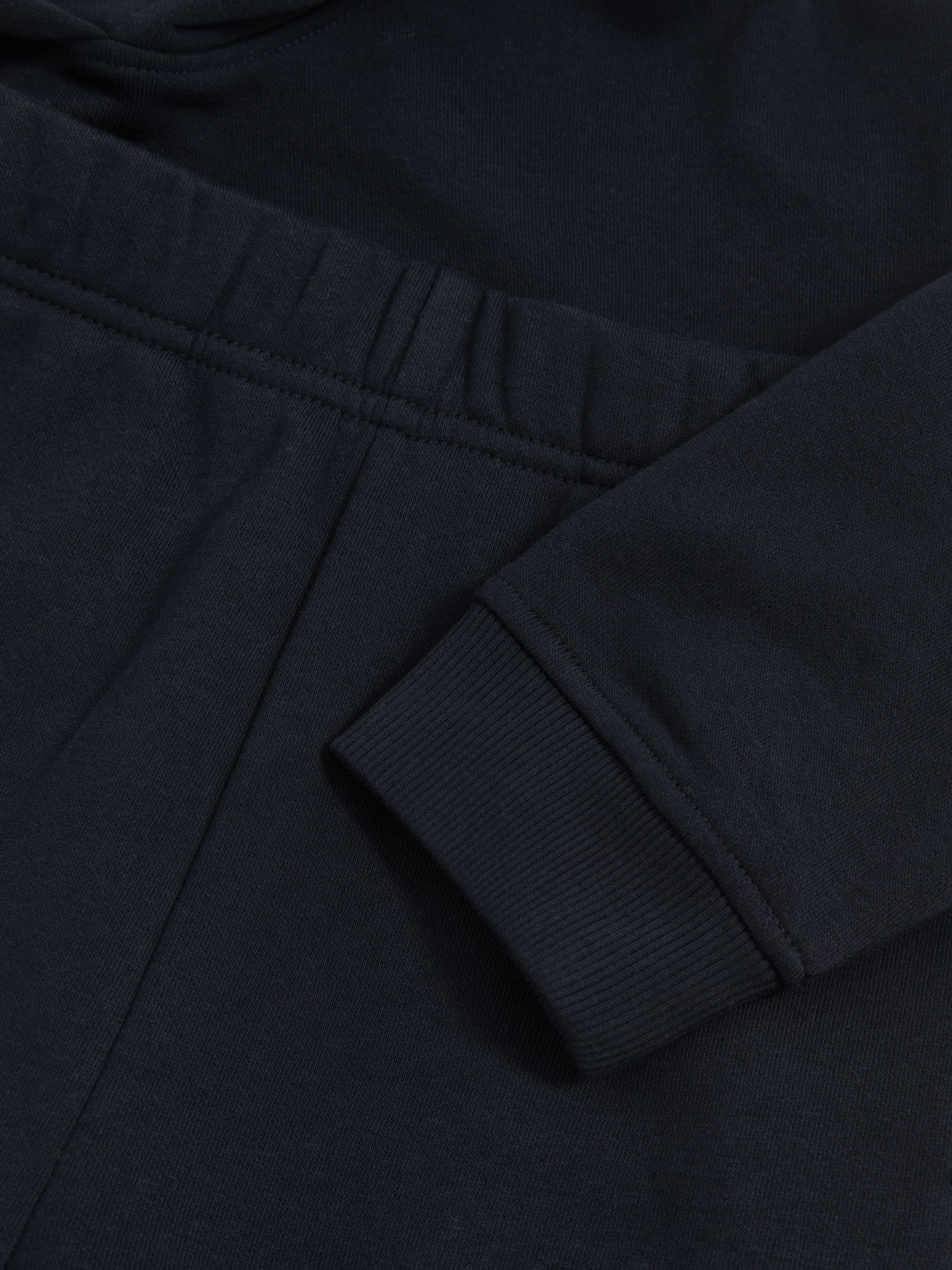 9-13 yrs Cotton-Blend Hoodie And Joggers Set in Navy - Image 3 of 3