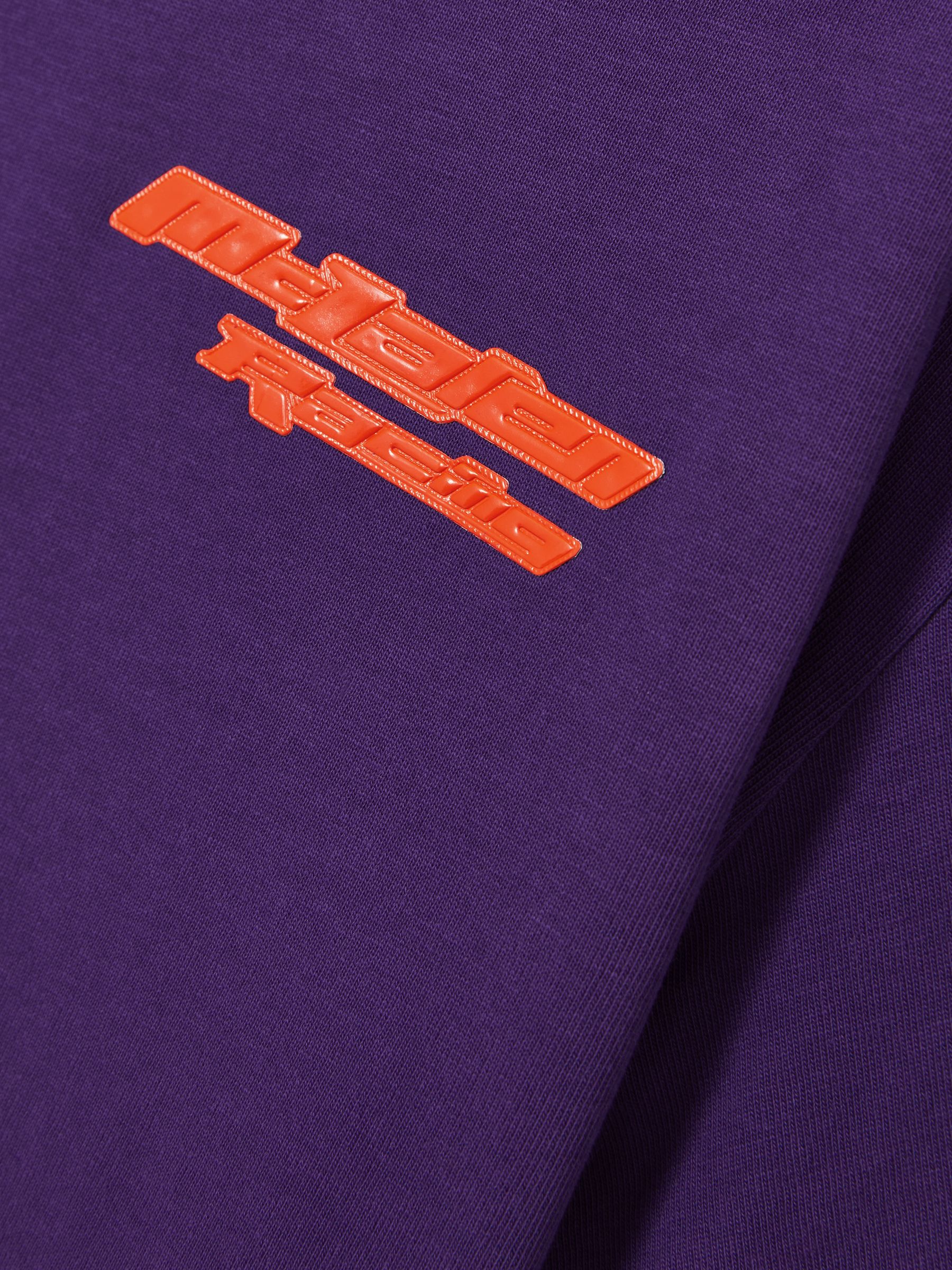McLaren F1 Team Oversize Logo T-Shirt Unisex Fit in Purple - Image 9 of 9