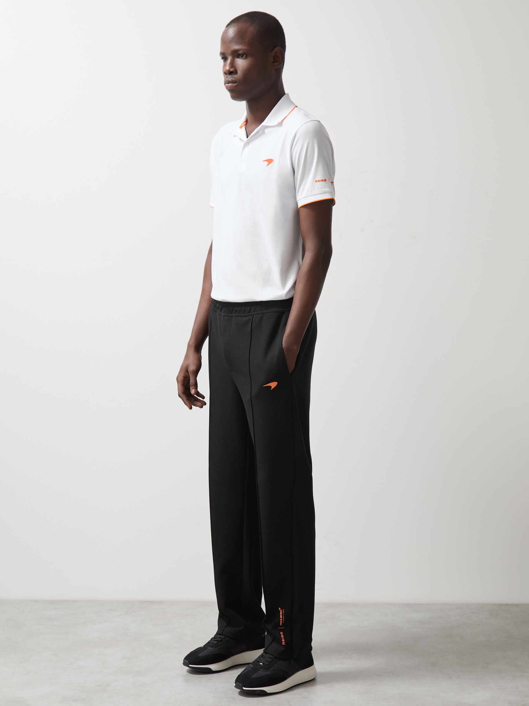 McLaren F1 Team Cotton Polo Shirt in White - Image 3 of 9