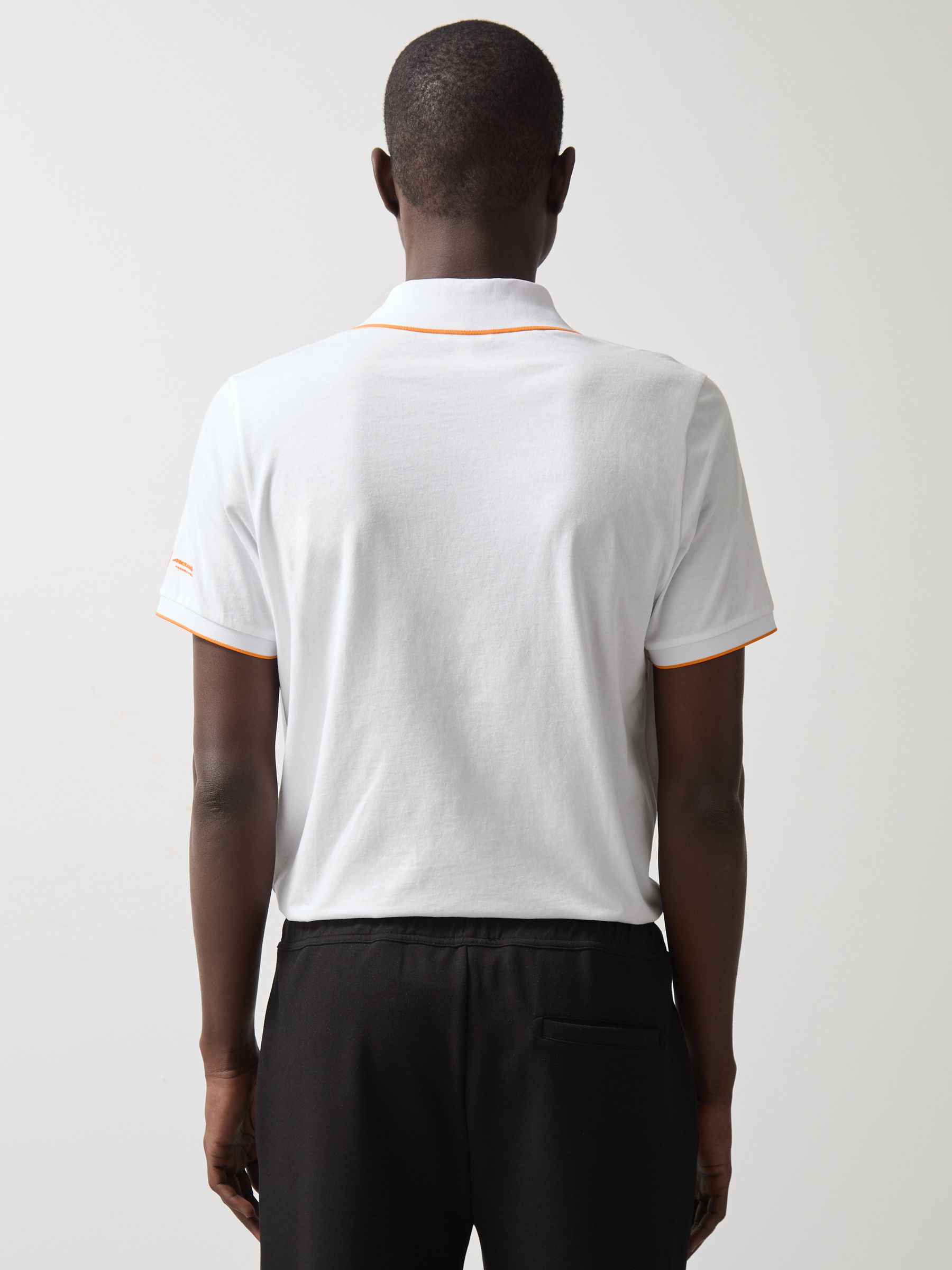 McLaren F1 Team Cotton Polo Shirt in White - Image 5 of 9