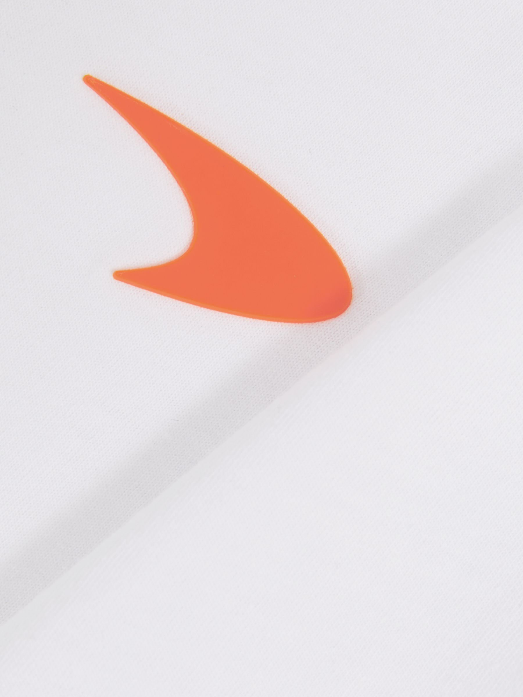 McLaren F1 Team Cotton Polo Shirt in White - Image 9 of 9