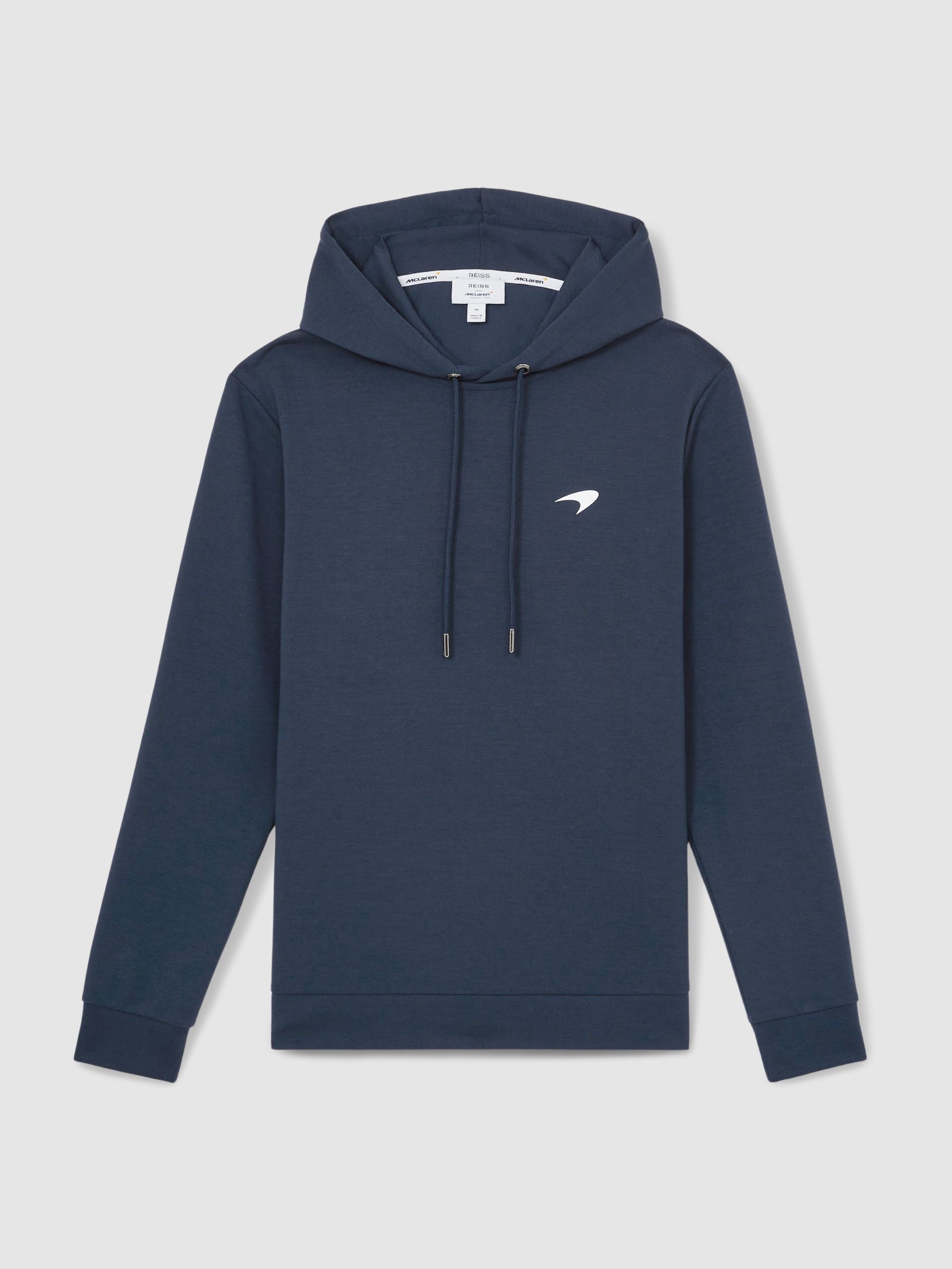 McLaren F1 Team Interlock Hoodie in Airforce Blue - Image 2 of 8