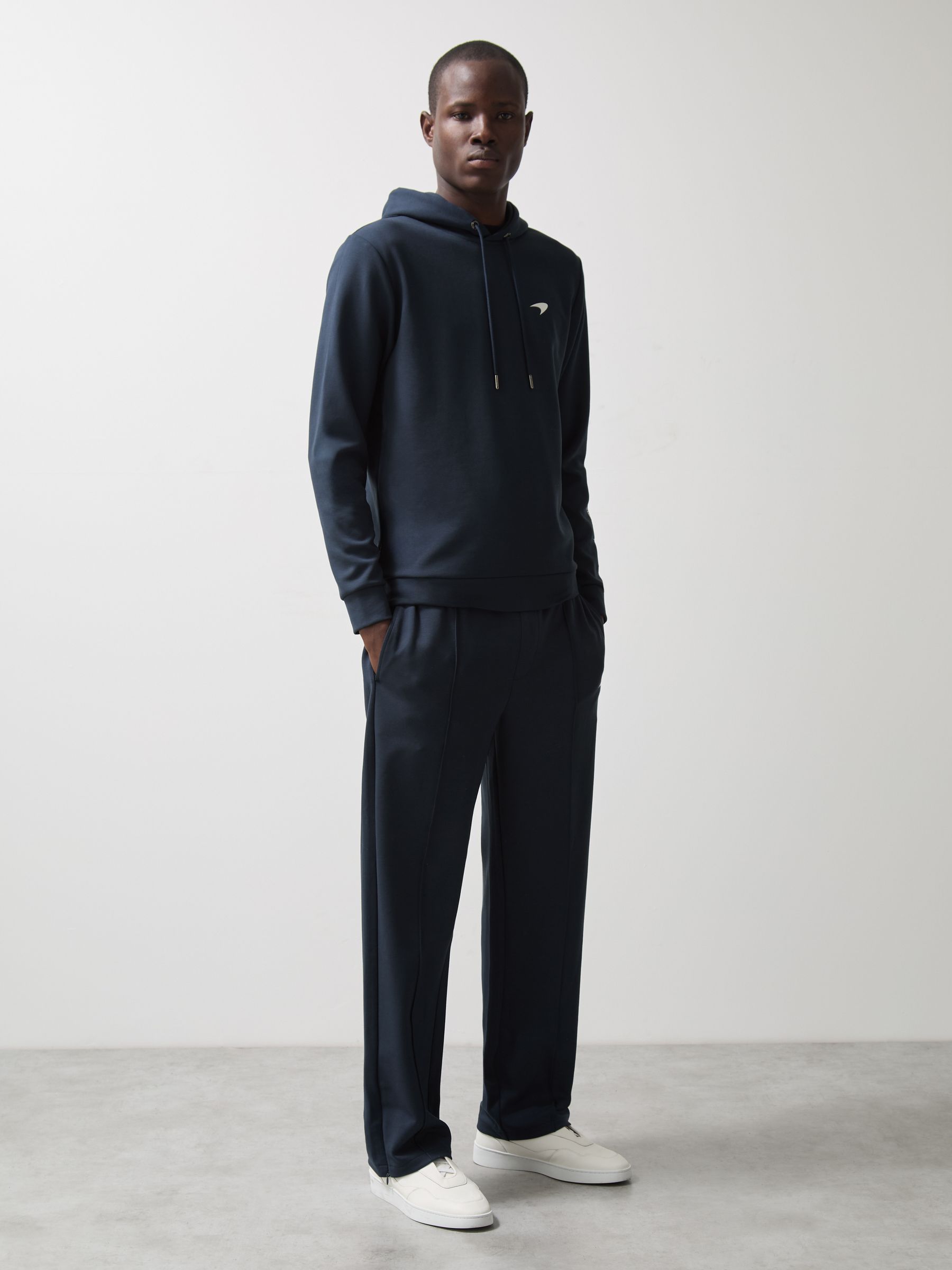McLaren F1 Team Interlock Hoodie in Airforce Blue - Image 3 of 8