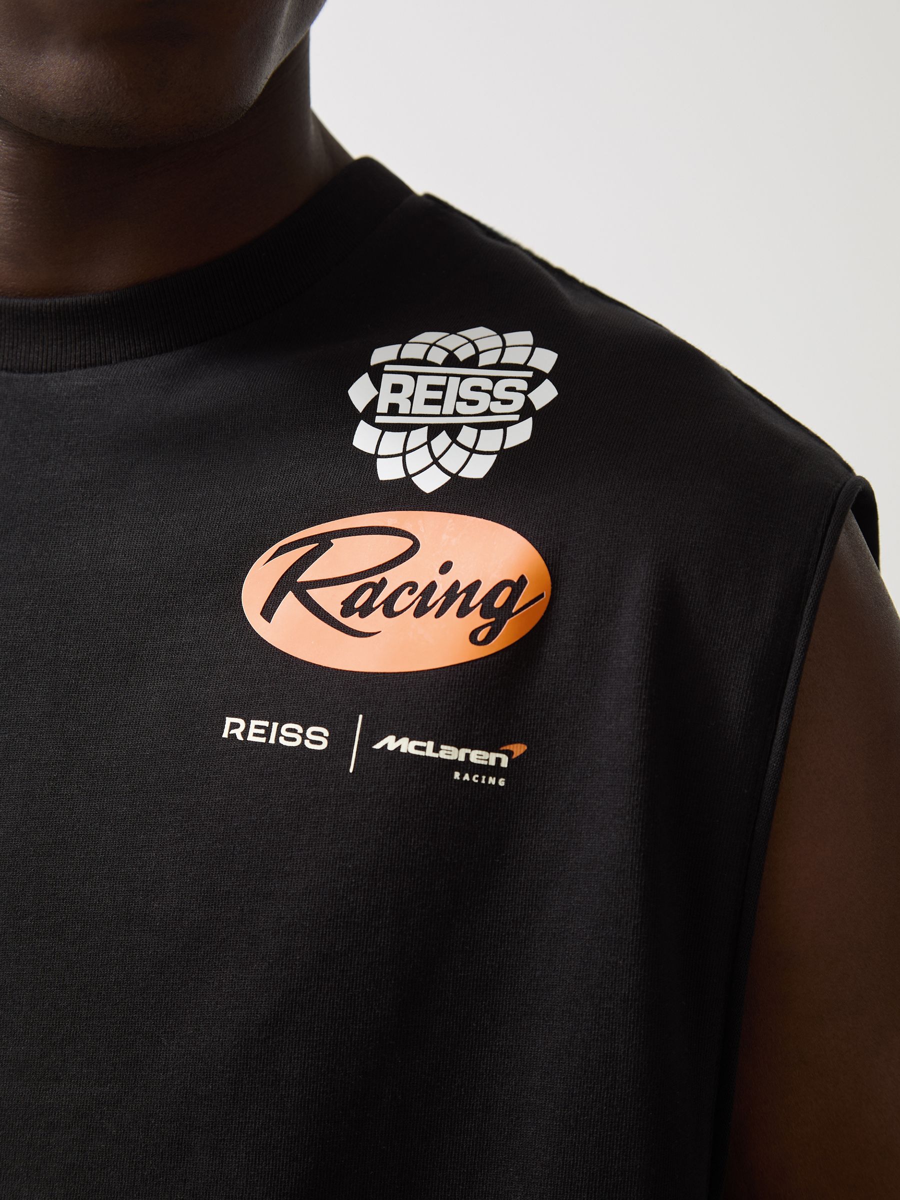 McLaren F1 Team Logo Vest in Black - Image 4 of 8