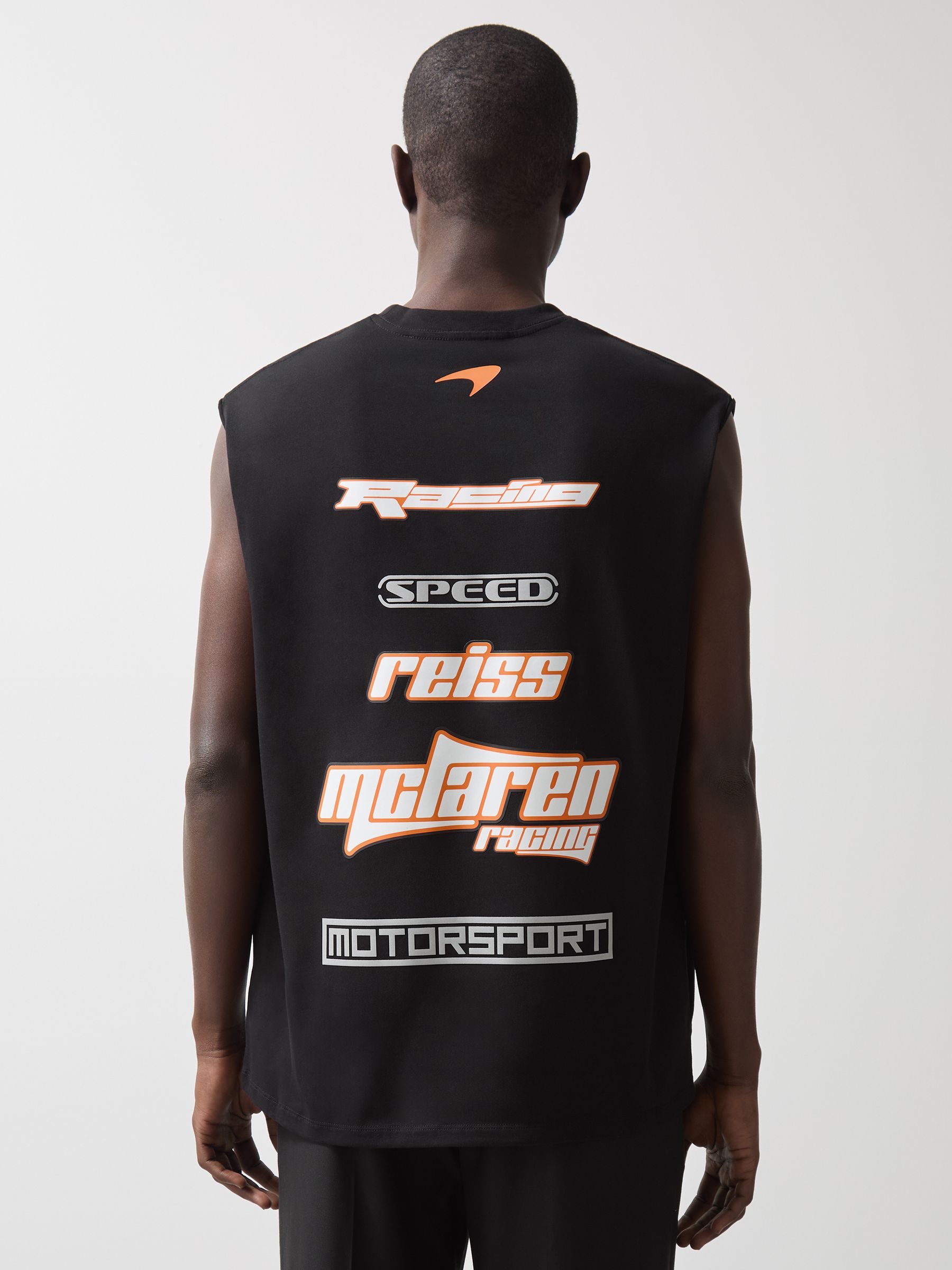 McLaren F1 Team Logo Vest in Black - Image 5 of 8