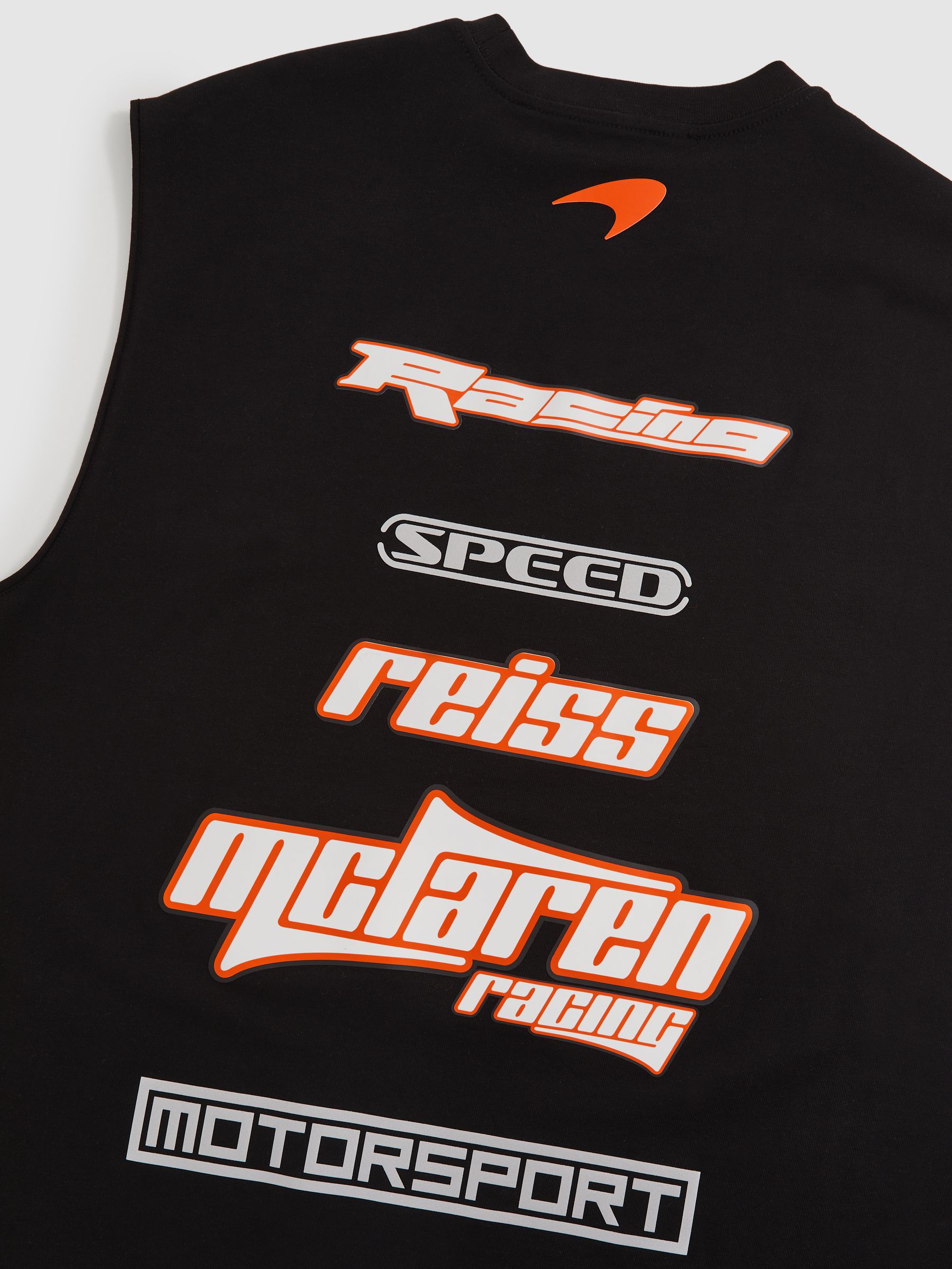 McLaren F1 Team Logo Vest in Black - Image 8 of 8