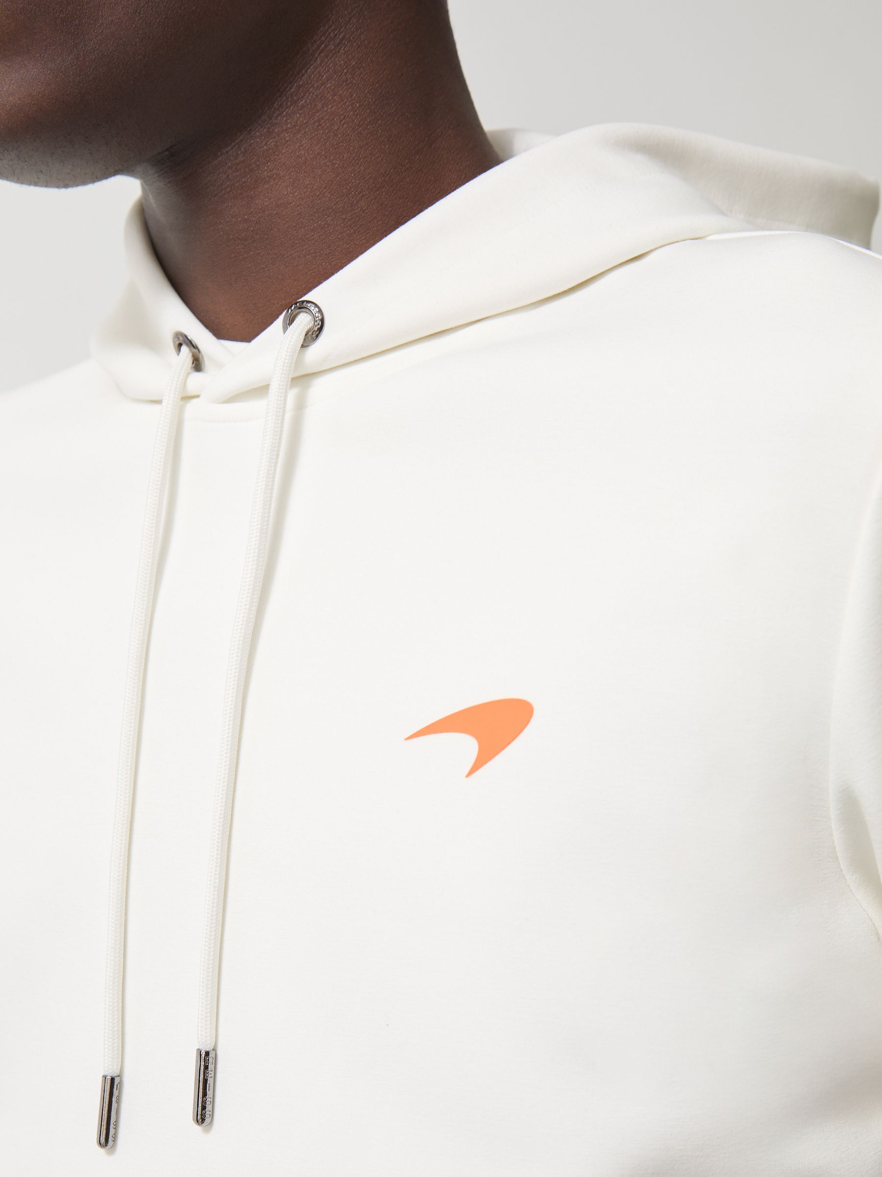 McLaren F1 Team Interlock Hoodie in White - Image 4 of 7