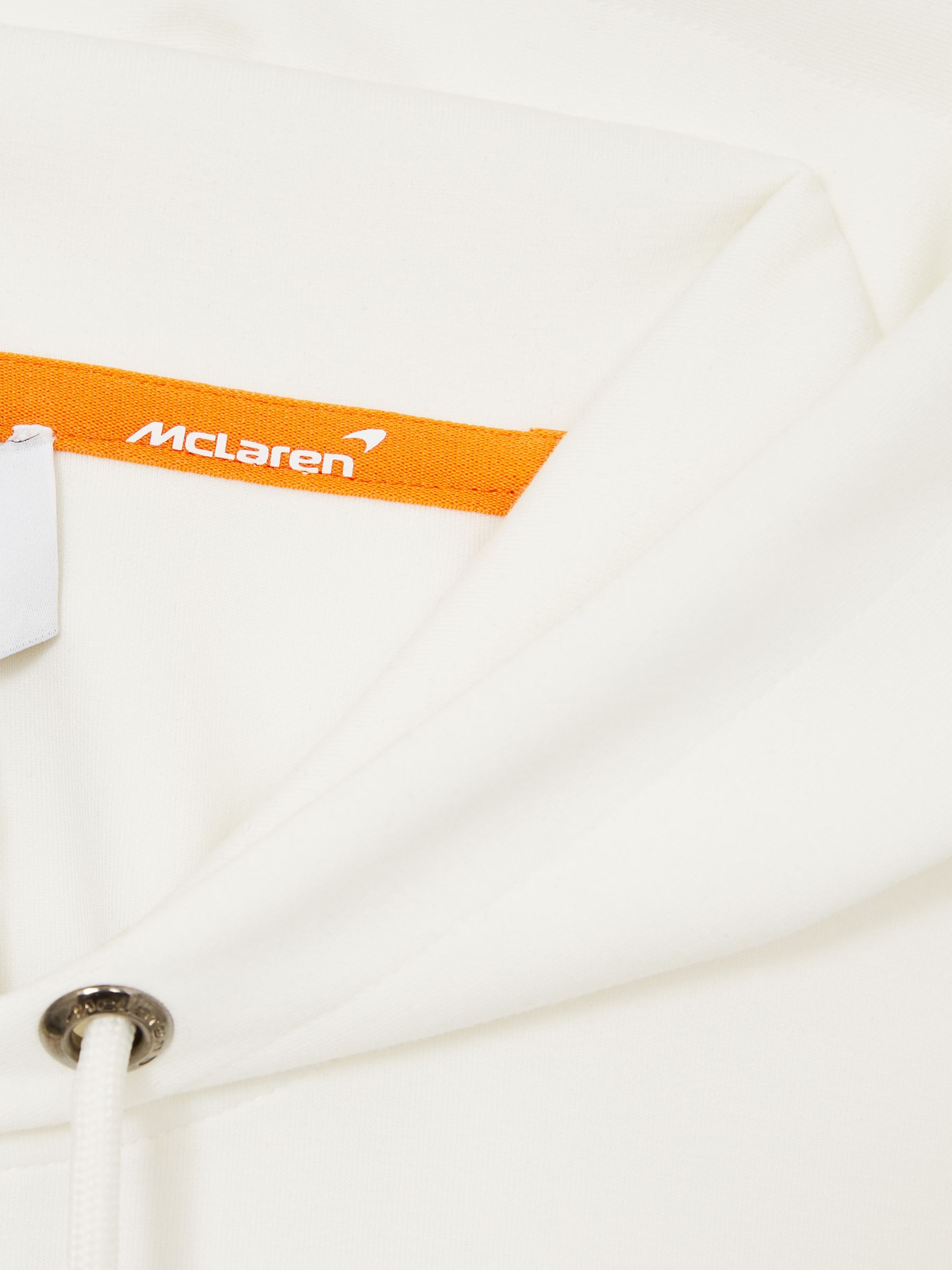 McLaren F1 Team Interlock Hoodie in White - Image 6 of 7