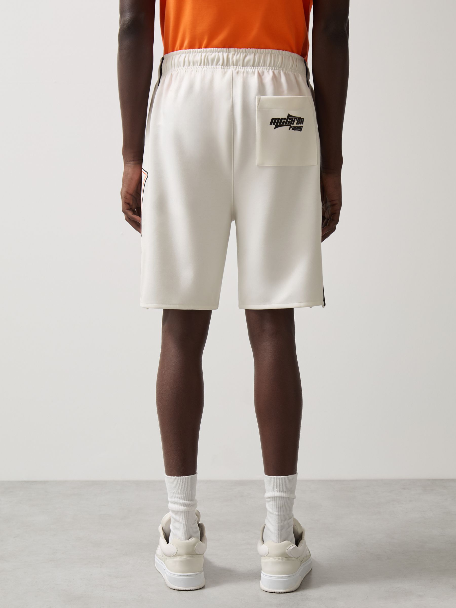 McLaren F1 Team Drawstring Shorts in White - Image 5 of 9
