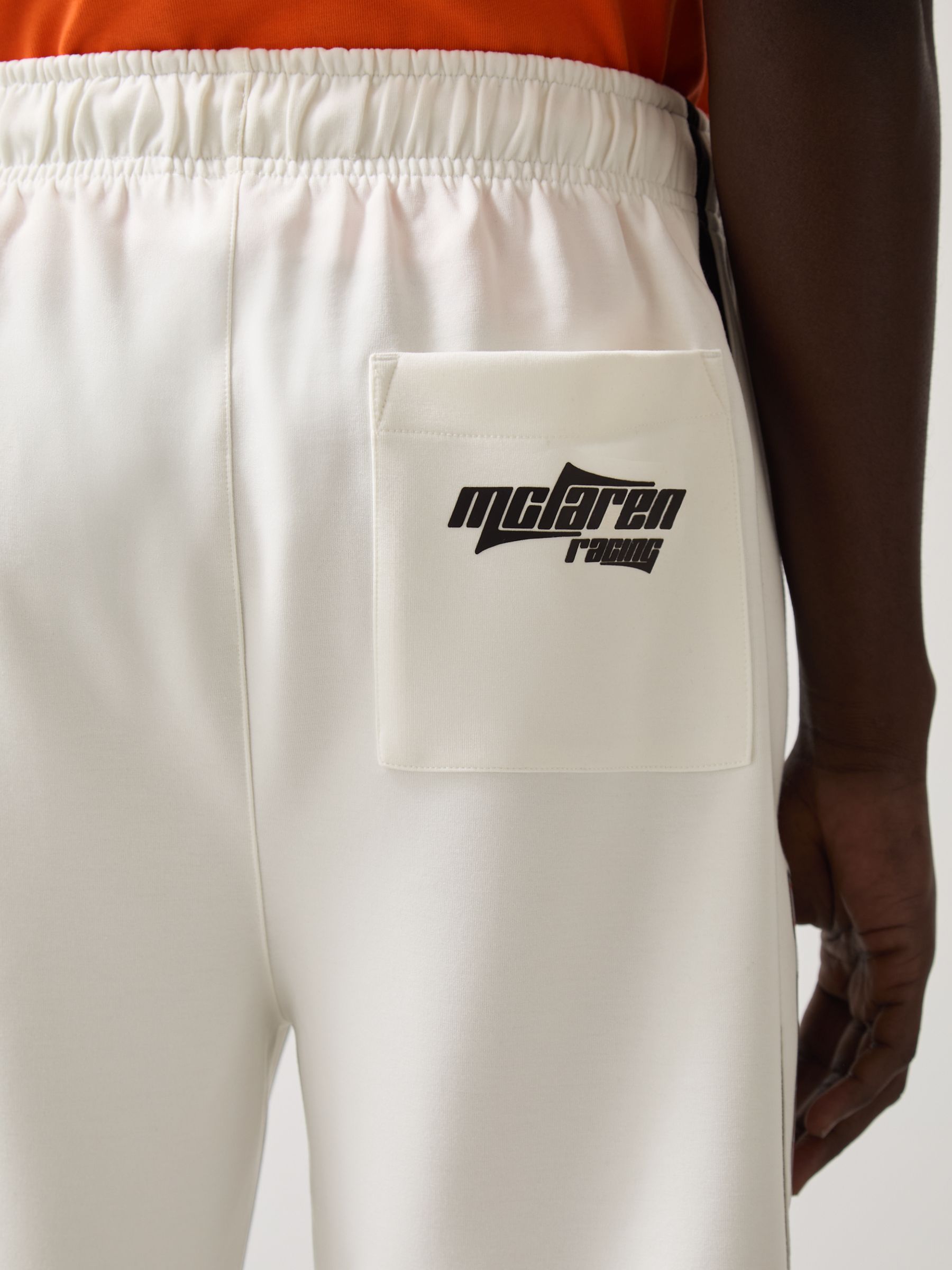 McLaren F1 Team Drawstring Shorts in White - Image 6 of 9