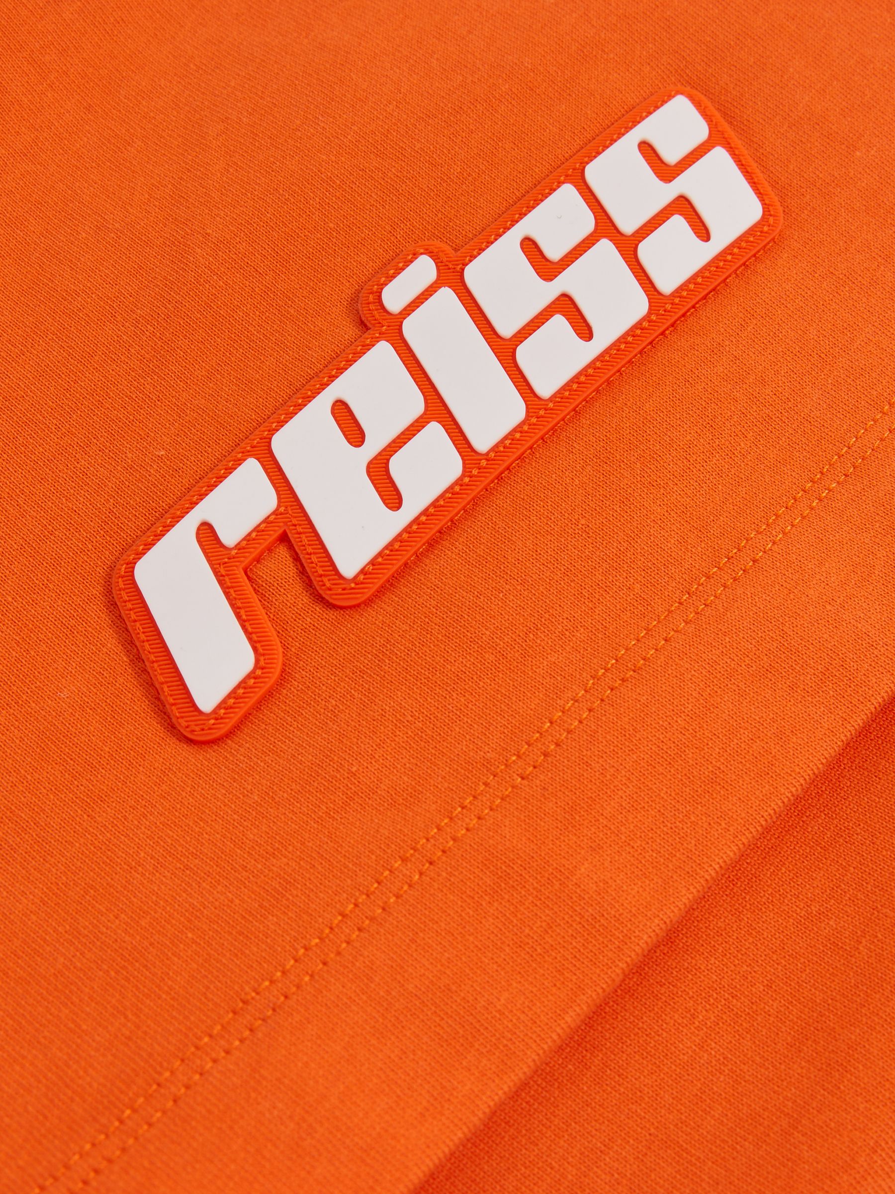 McLaren F1 Team Oversize Logo T-Shirt Unisex Fit in Papaya Orange - Image 7 of 9