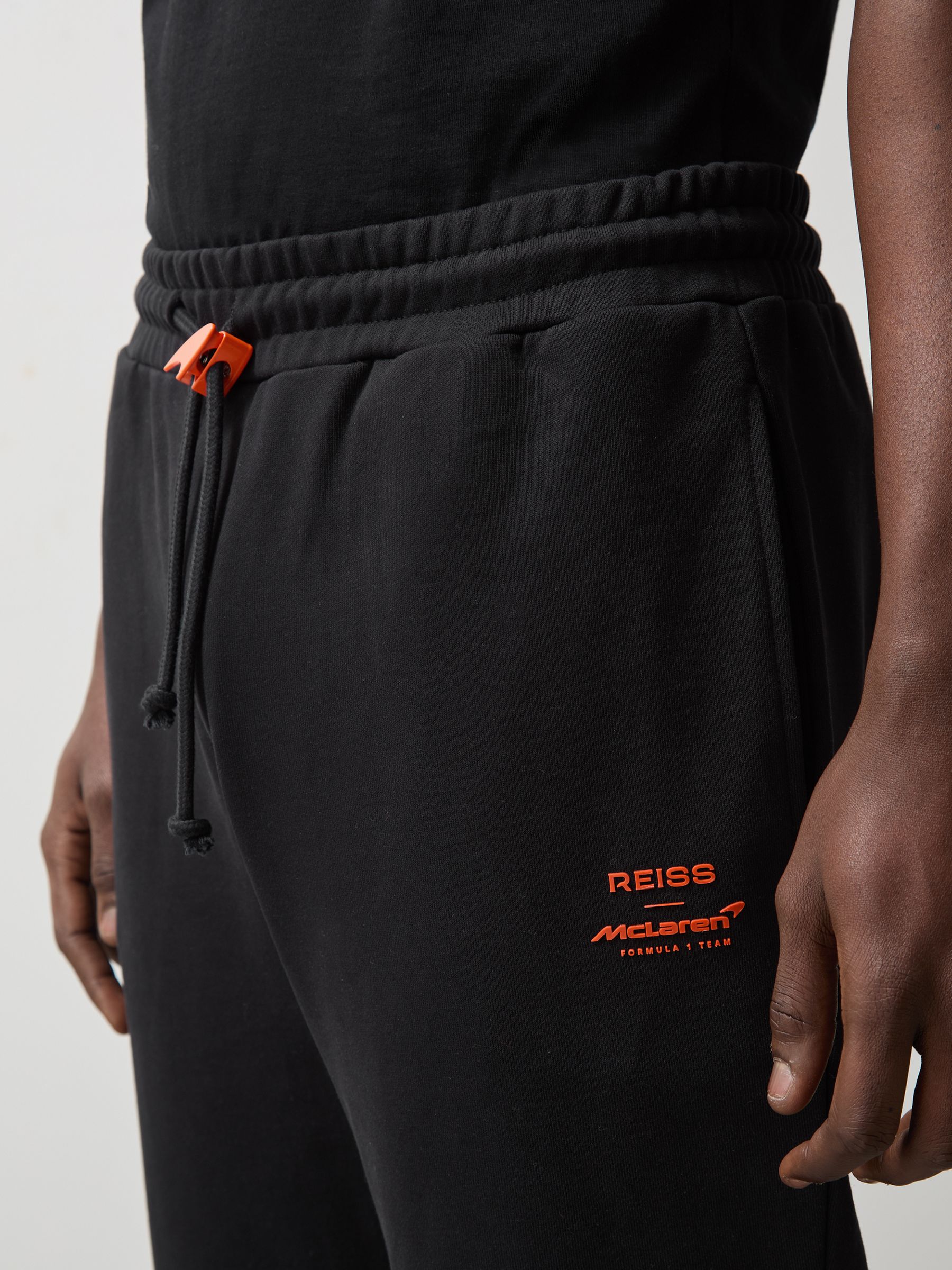 McLaren F1 Team Drawstring Joggers Unisex Fit in Black - Image 2 of 7