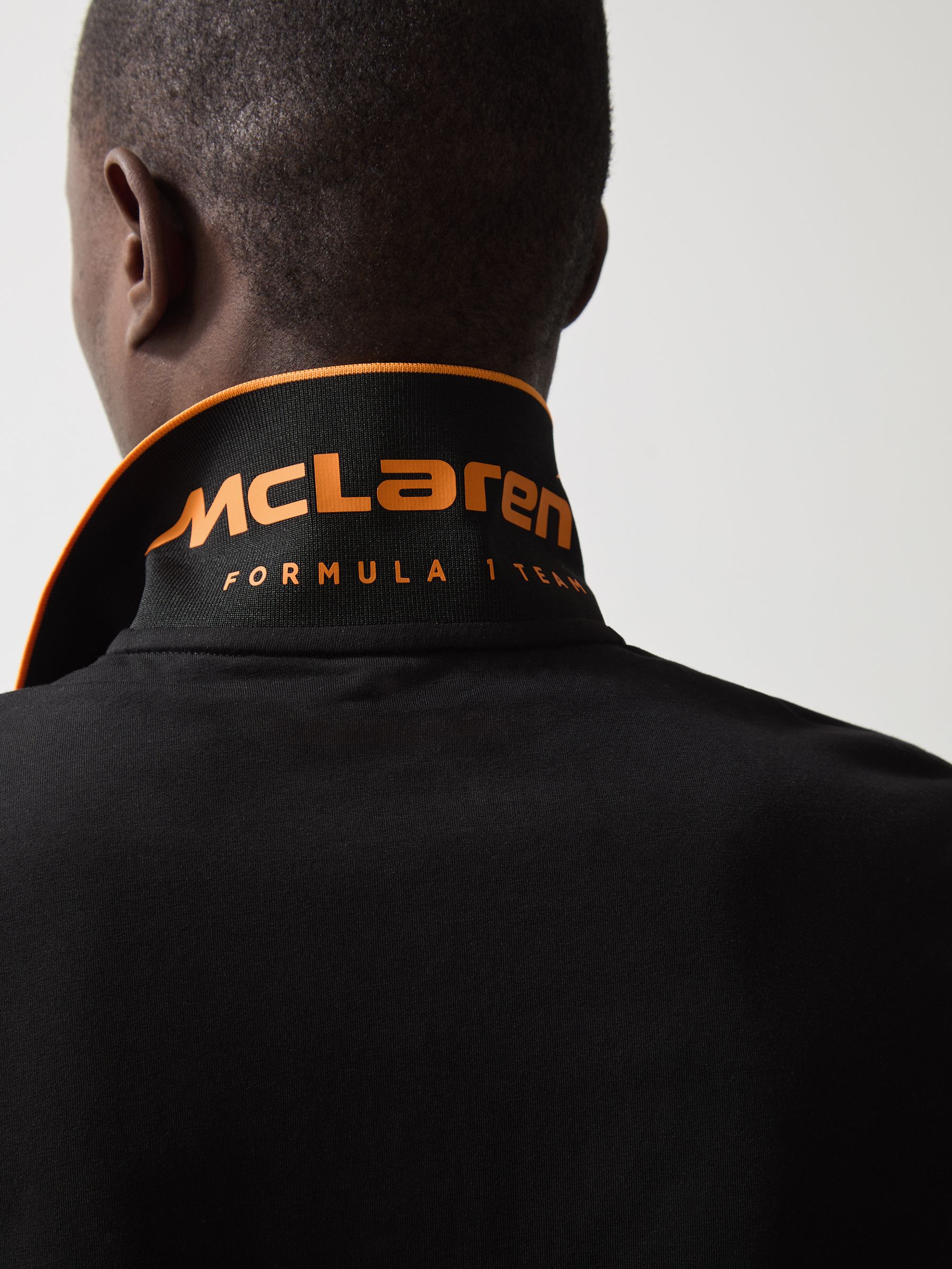McLaren F1 Team Cotton Polo Shirt in Black - Image 4 of 9