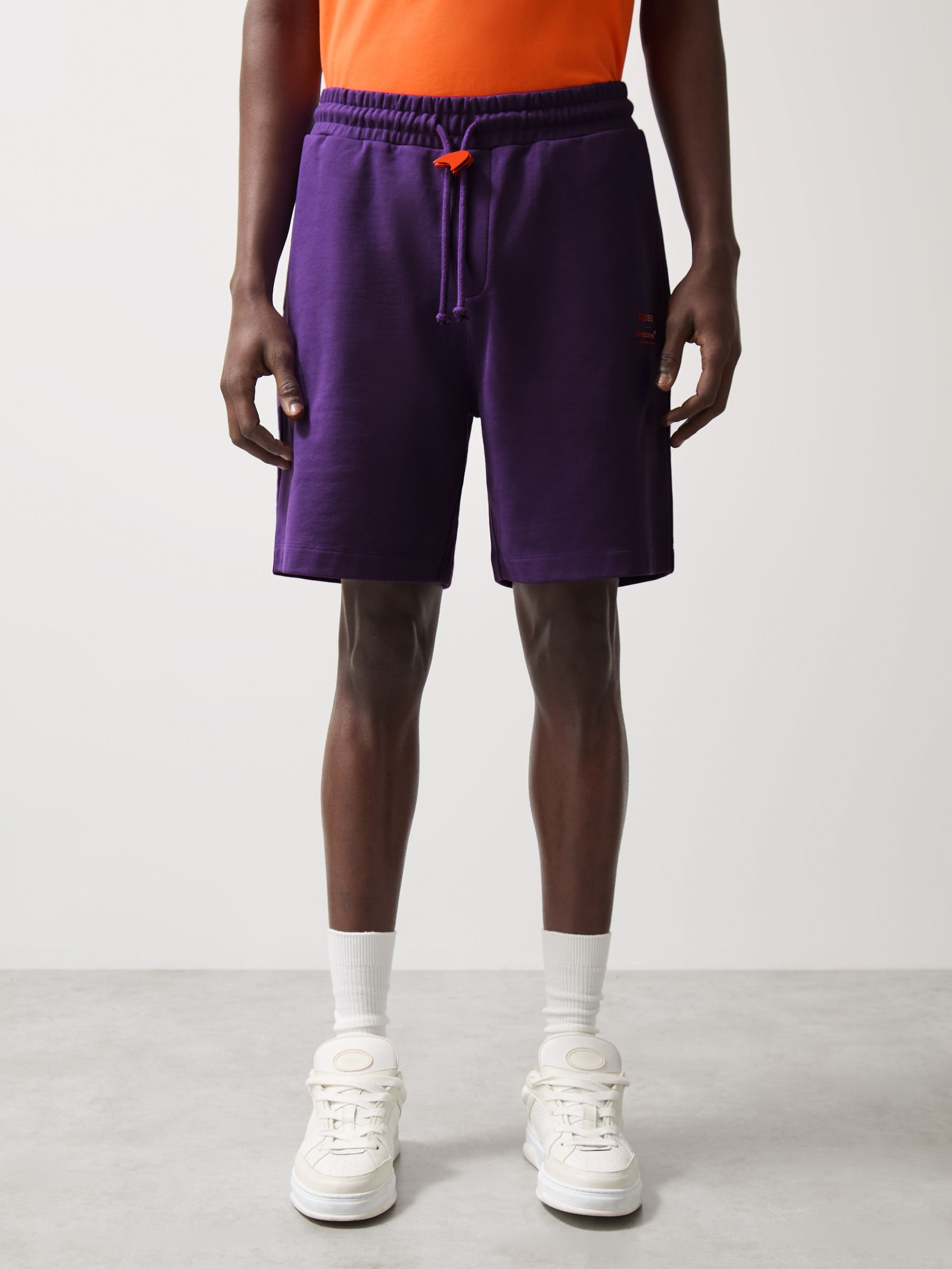McLaren F1 Team Drawstring Shorts in Purple - Image 3 of 8