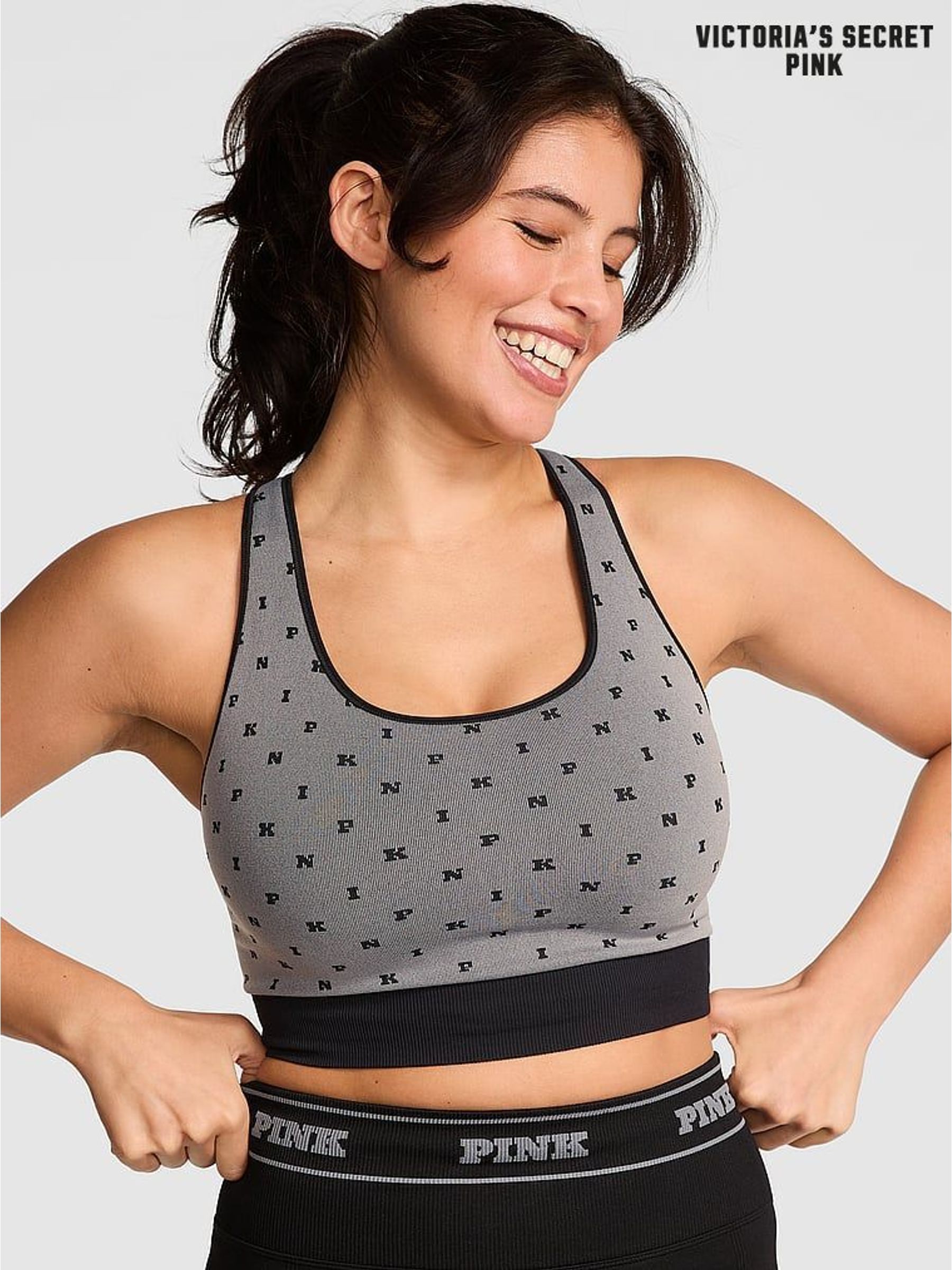 Black Reversible Sports Bra - Image 4 of 4
