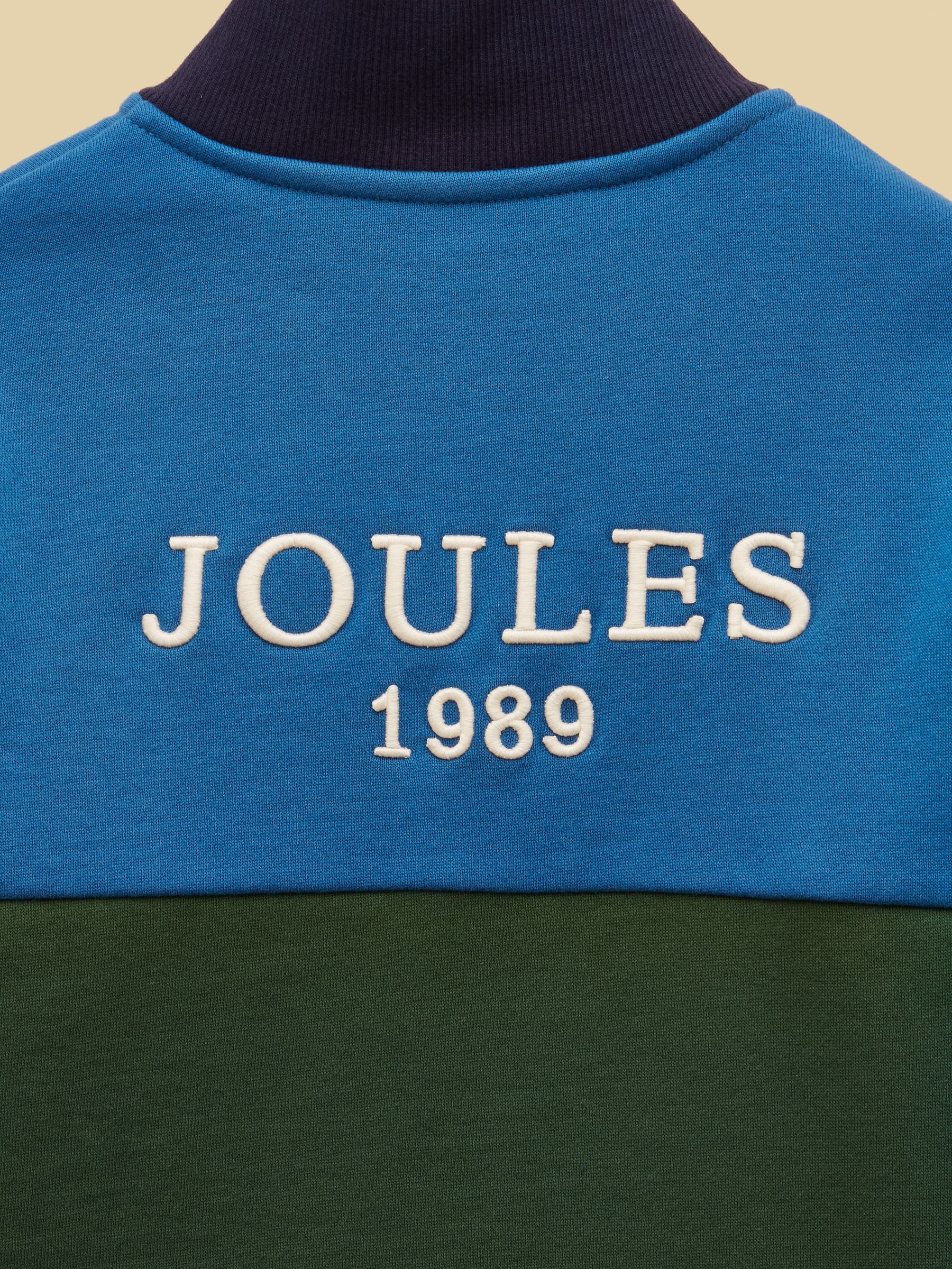 Boys' Elliot Multi Colourblock Quarter Zip Sweatshirt - Image 4 of 4 Boys' Elliot Multi Colourblock Quarter Zip Sweatshirt - Image 4 of 4