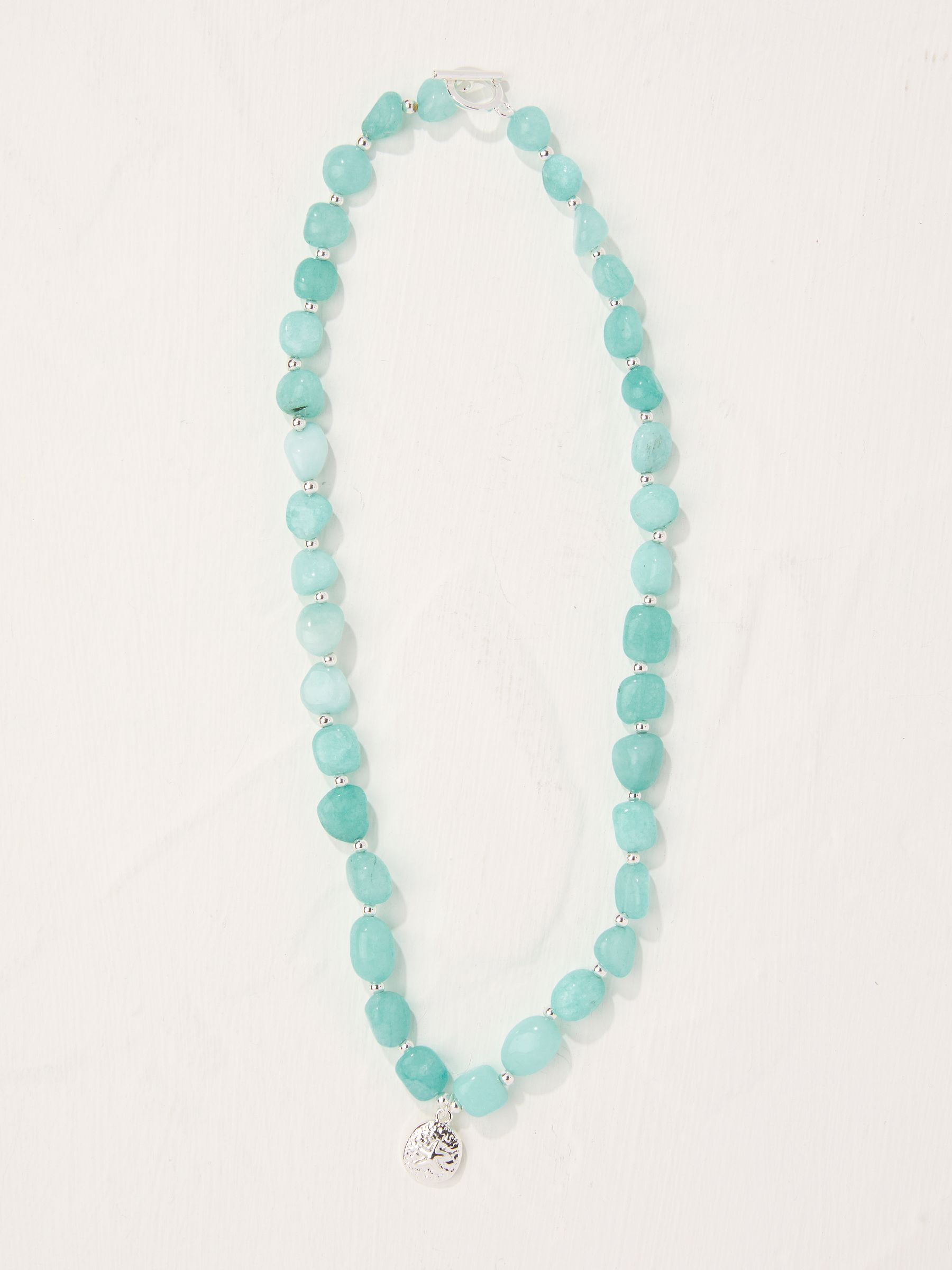 Turquoise Blue MCS Necklace - Image 1 of 2
