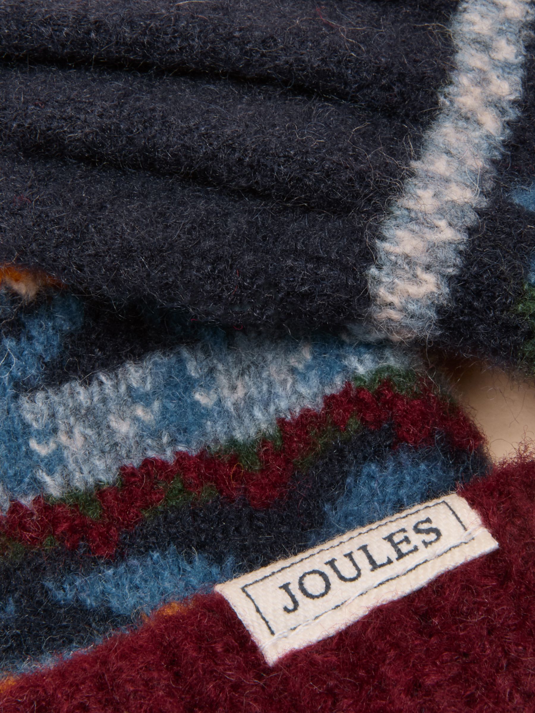 Kids' Riley Multi Navy Fair Isle Gloves - Image 2 of 2