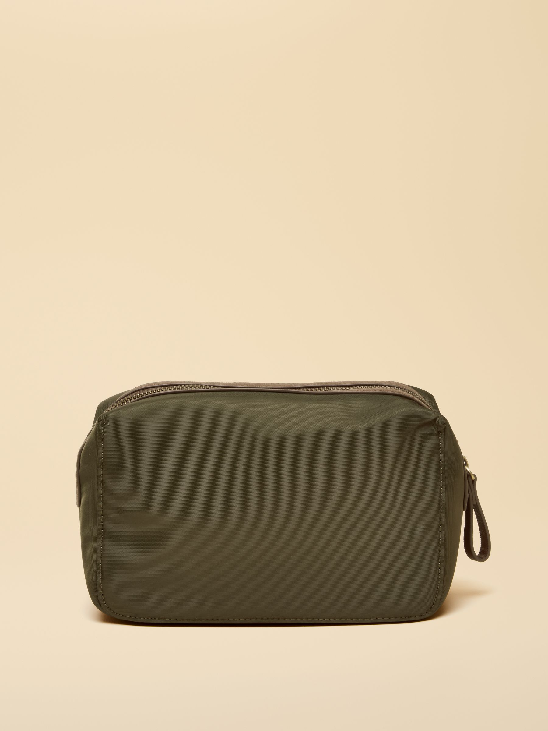 Edie Khaki Green Cosmetic Bag - Image 3 of 5