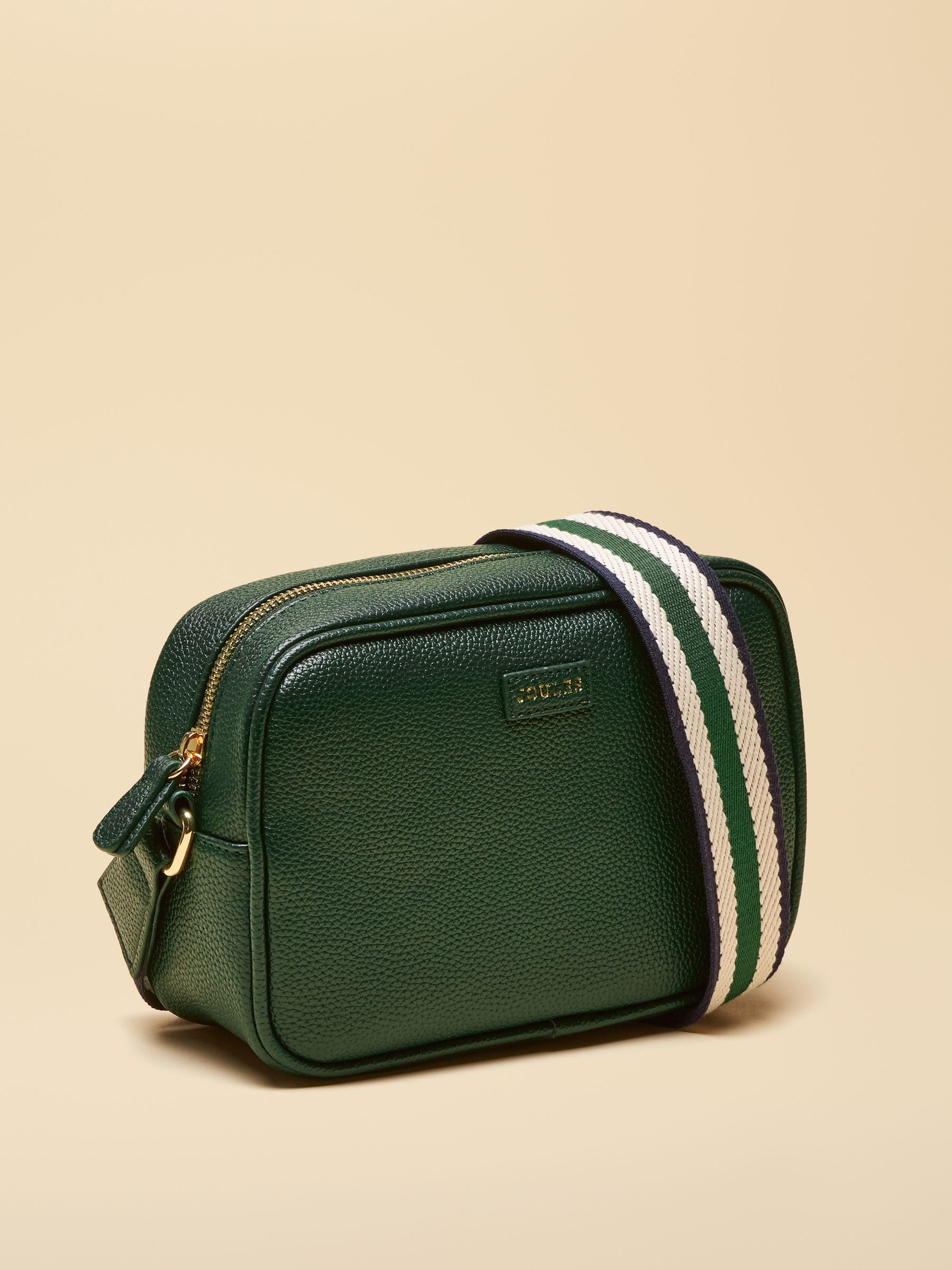 Trent Dark Green Adjustable Cross Body Bag - Image 6 of 9