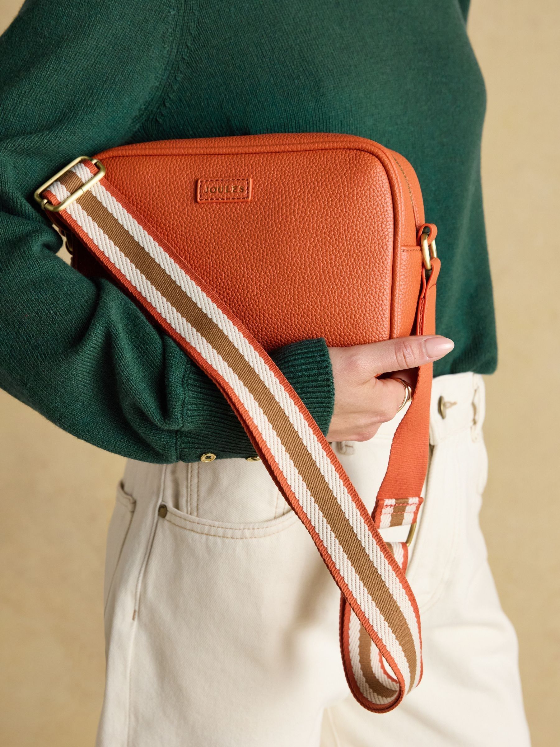 Trent Orange Adjustable Cross Body Bag - Image 2 of 8