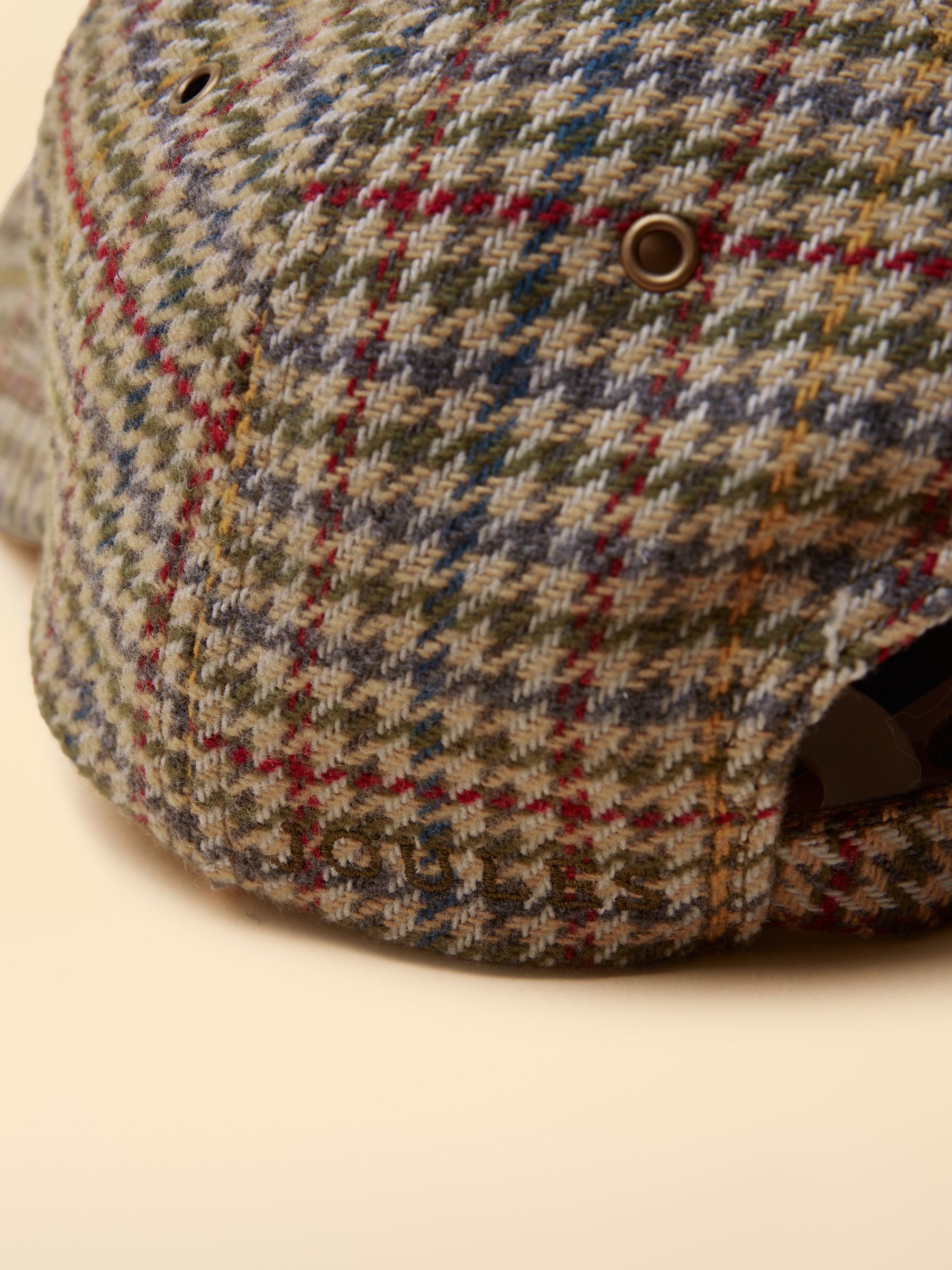 Unisex Perry Multi Tweed Baseball Cap - Image 5 of 5 Unisex Perry Multi Tweed Baseball Cap - Image 5 of 5
