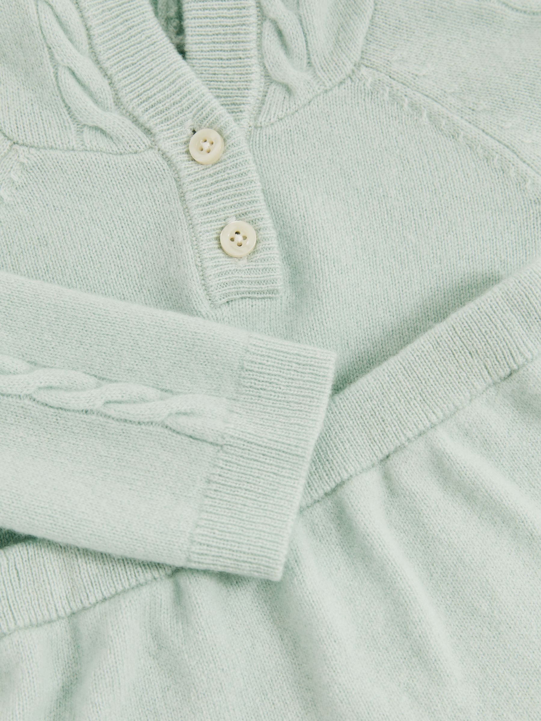 100% Cashmere Hoodie And Leggings Set in Mint - Image 4 of 4