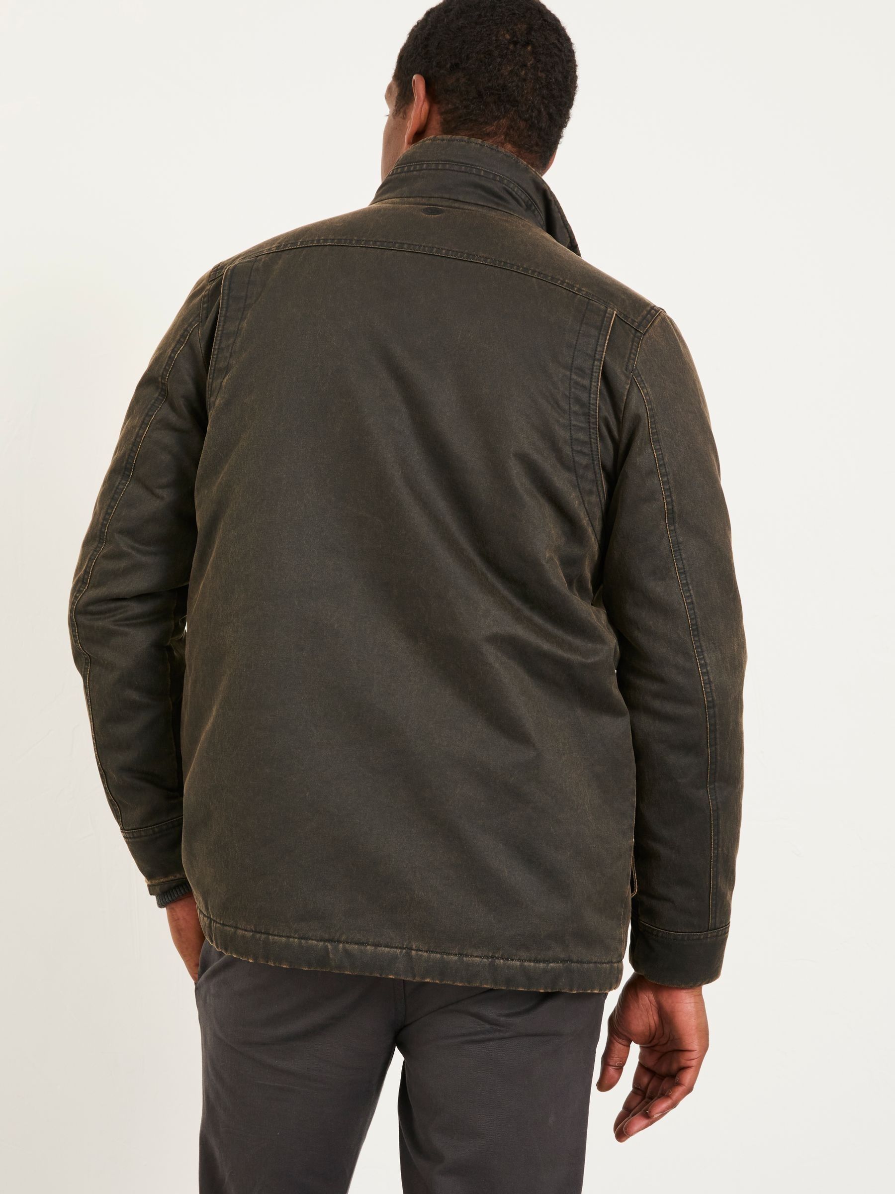 Broadsands Brown Field Jacket | FatFace USA