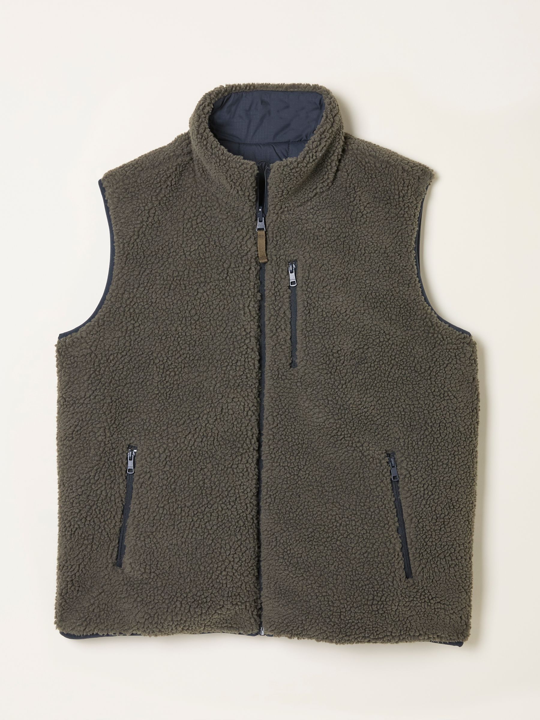 Tromso Navy 2 in 1 Reversible Gilet - Image 2 of 2