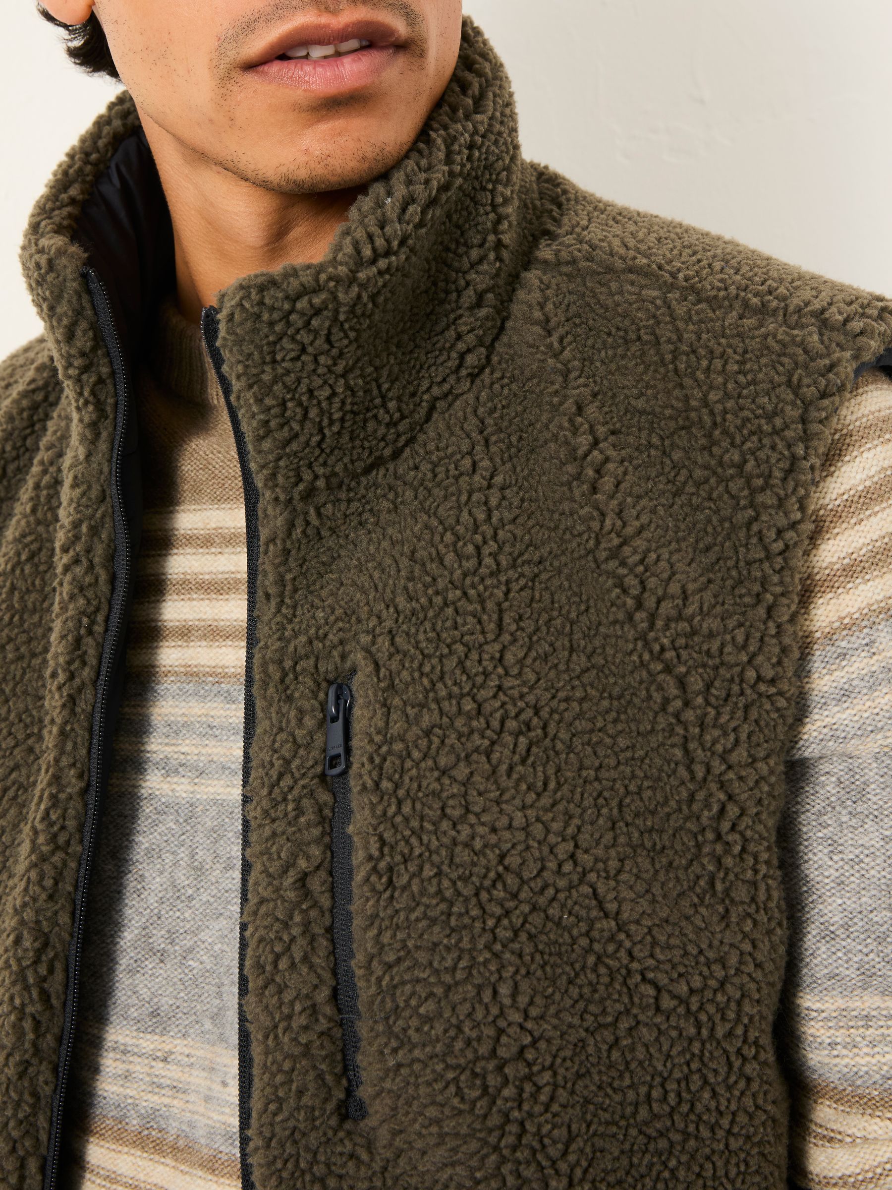 Tromso Navy 2 in 1 Reversible Gilet - Image 6 of 8