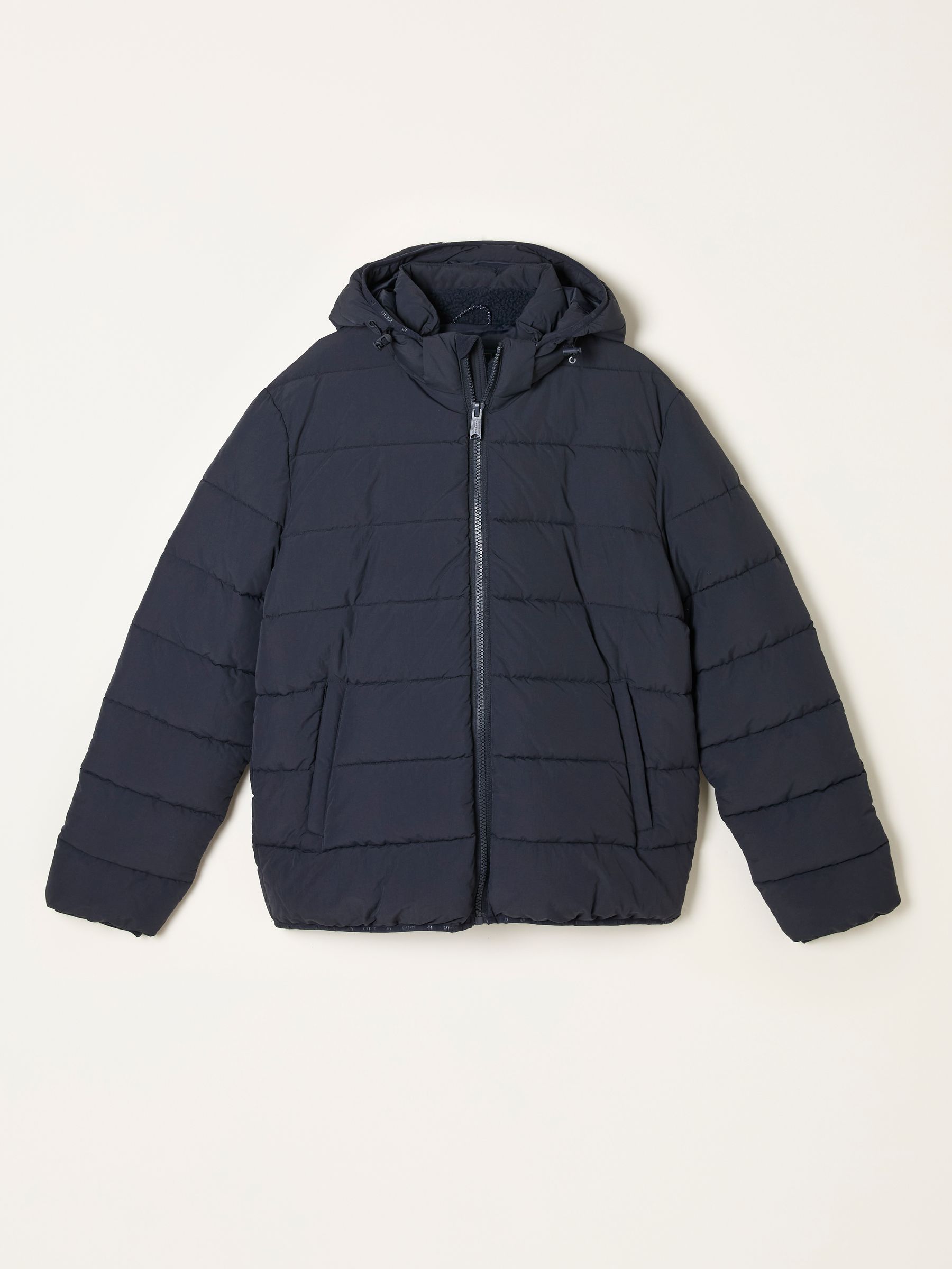 Winkworth Navy Hooded Puffer Jacket - Image 6 of 6