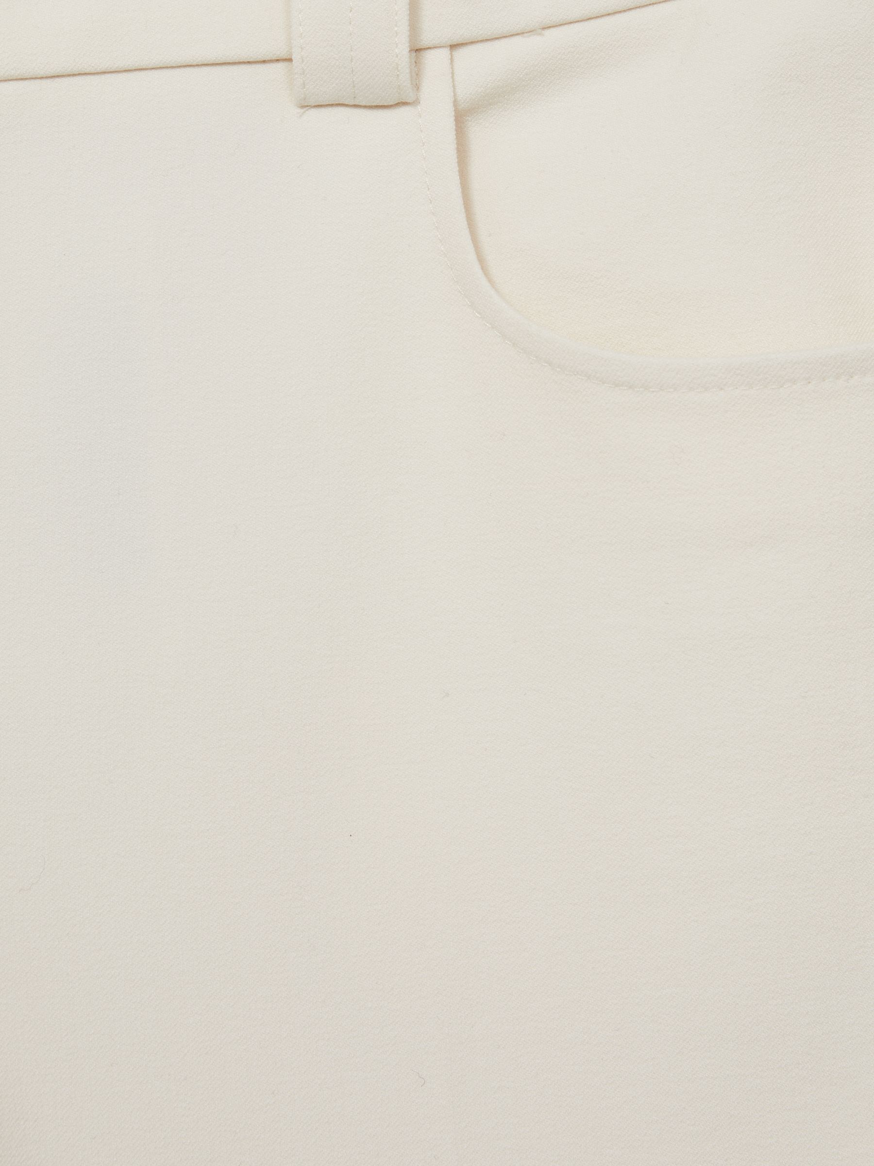 Twill Culotte Trousers in Cream - Image 6 of 6
