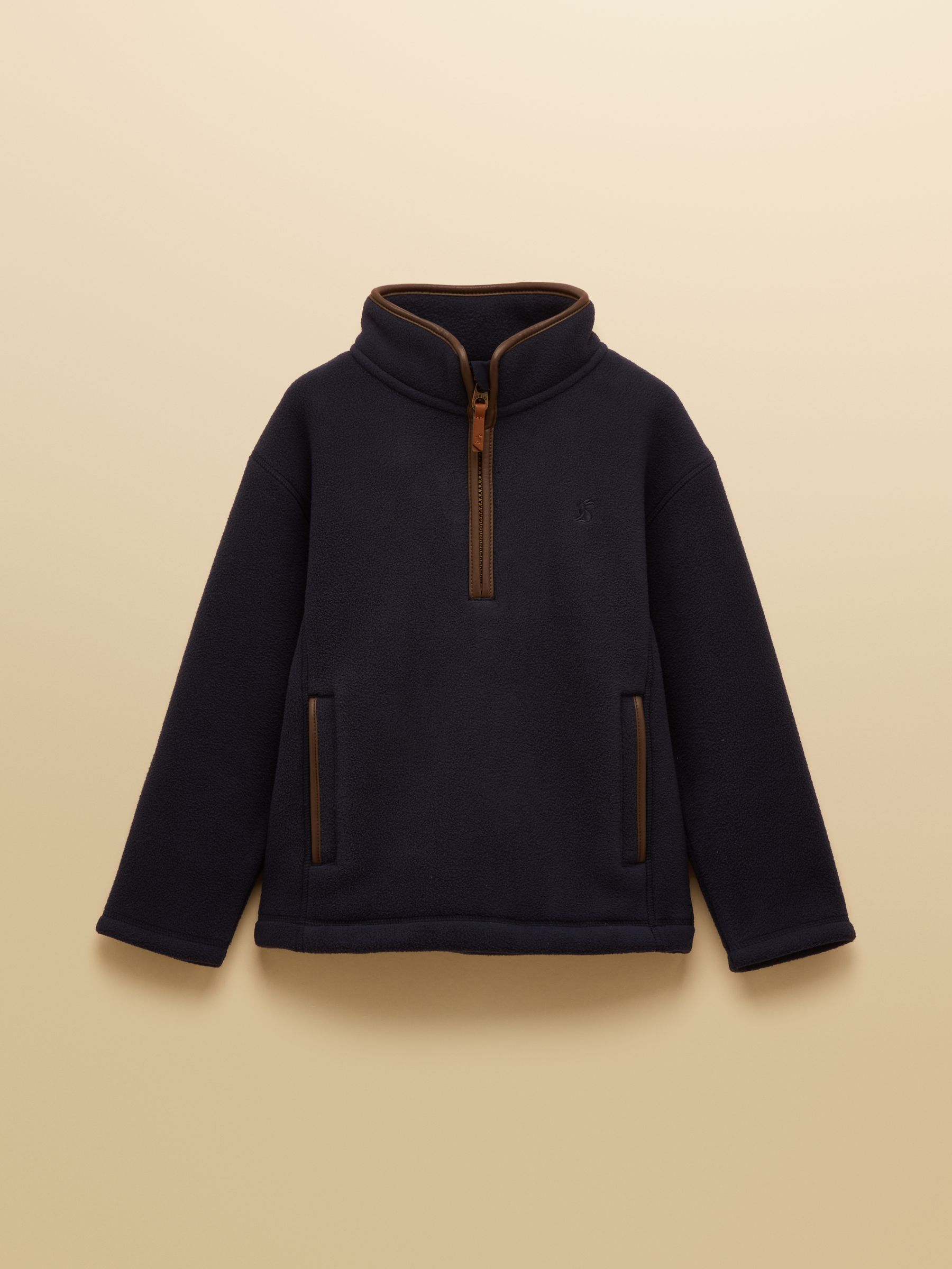 Kids' Heritage Navy Blue Fleece Quarter Zip - Image 1 of 7 Kids' Heritage Navy Blue Fleece Quarter Zip - Image 1 of 7
